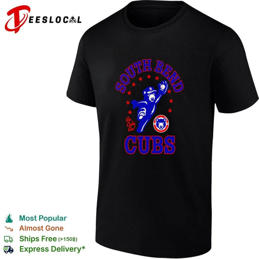 South Bend Cubs Go Cubs Go Baseball MiLB T-shirt