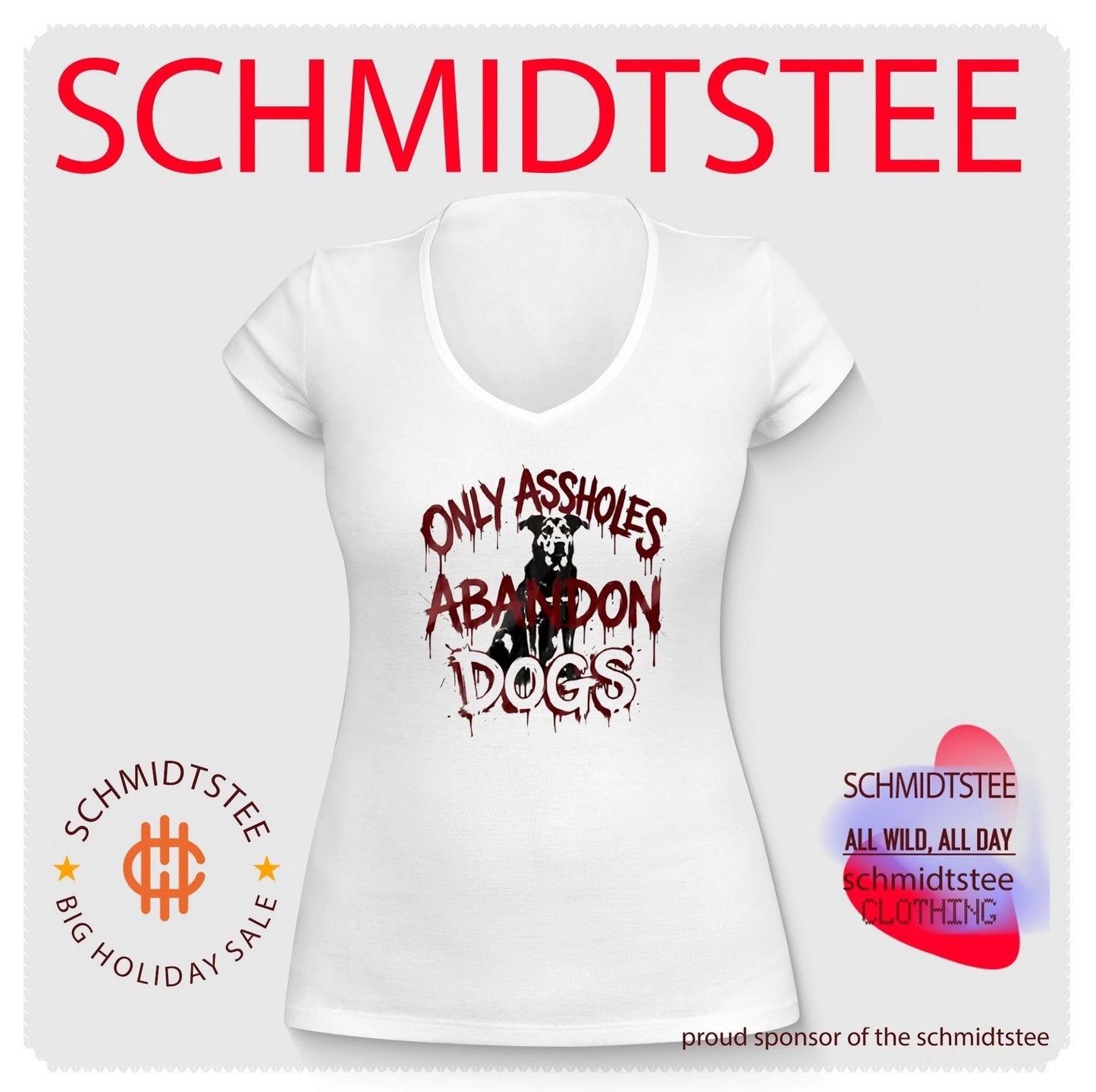 Only Assholes Abandon Dogs dog rescue animal welfare shirt