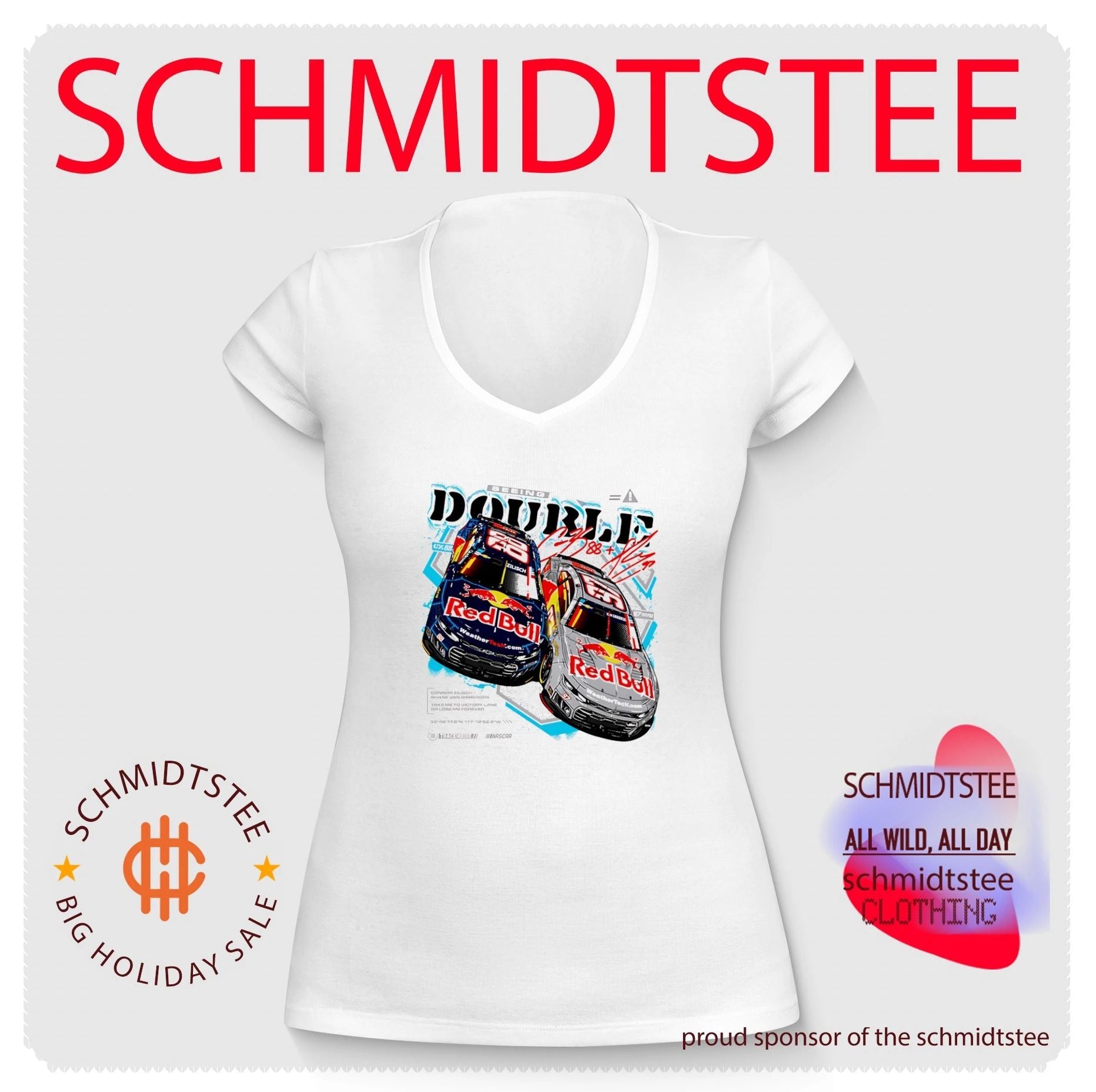 Trackhouse Racing Seeing Double Connor Zilisch and Shane van Gisbergen shirt