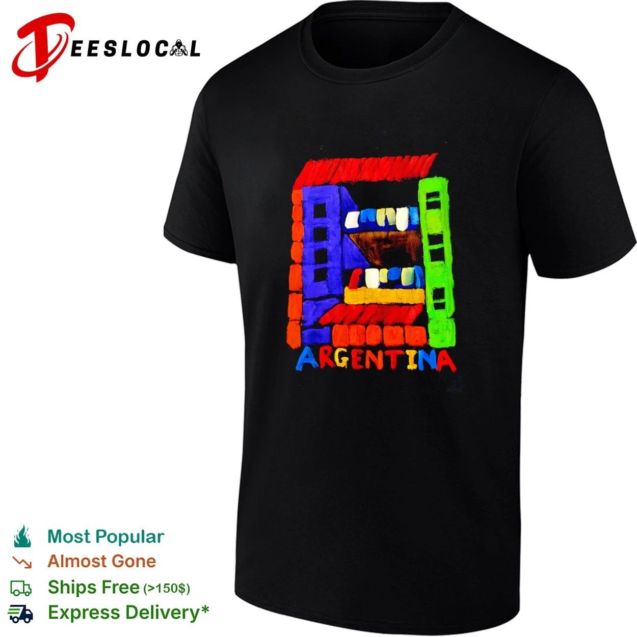 Argentina Abstract Art South America Travel T-shirt