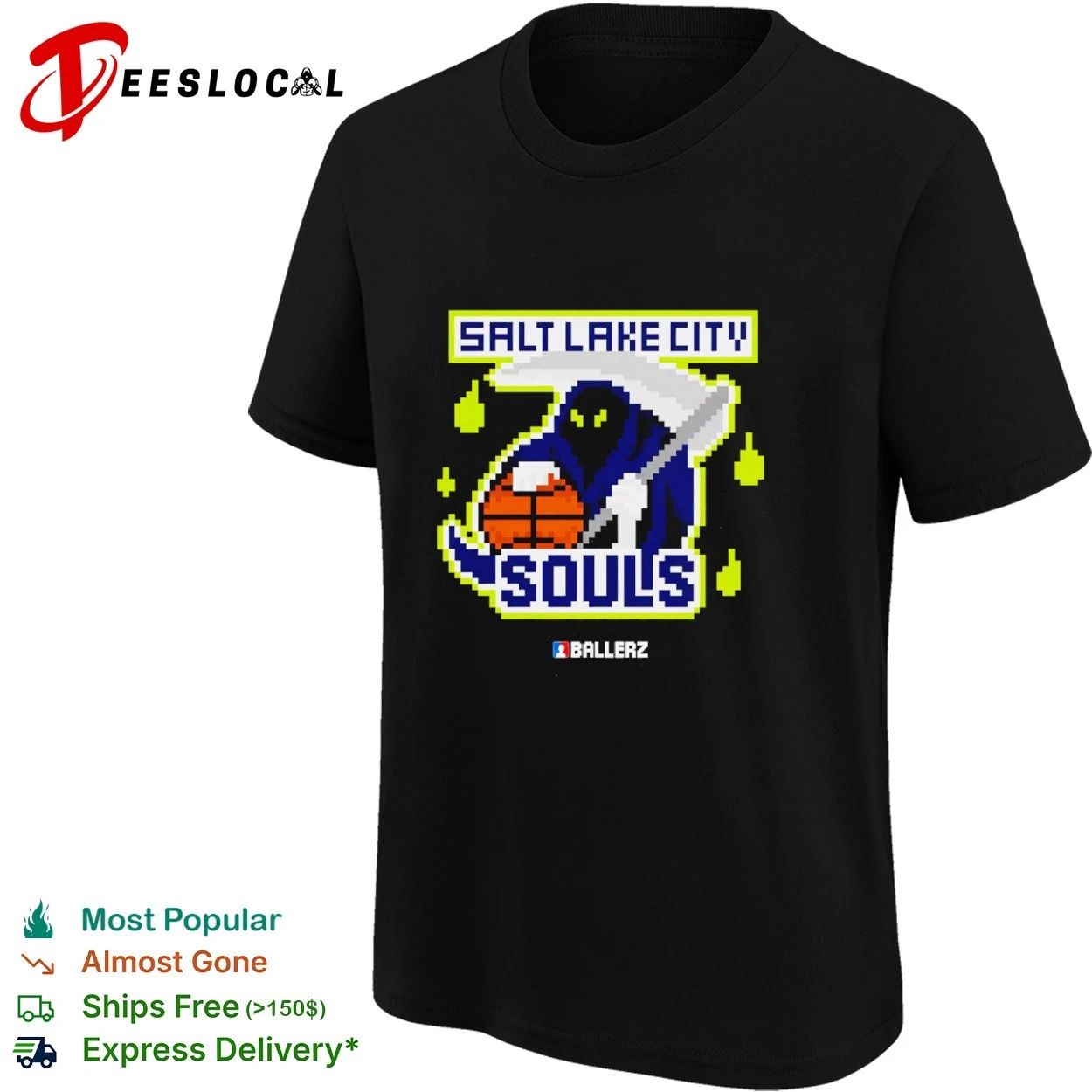 Salt Lake City Souls Ballerz Utah Jazz T-shirt