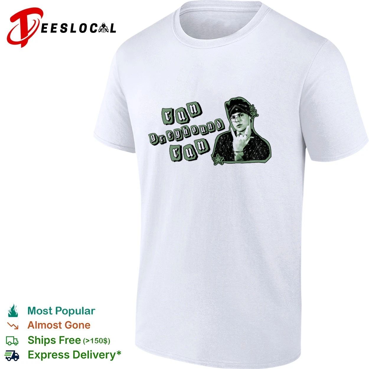 Luke Hemmings Run Greyhound Run 5 Seconds of Summer T-shirt