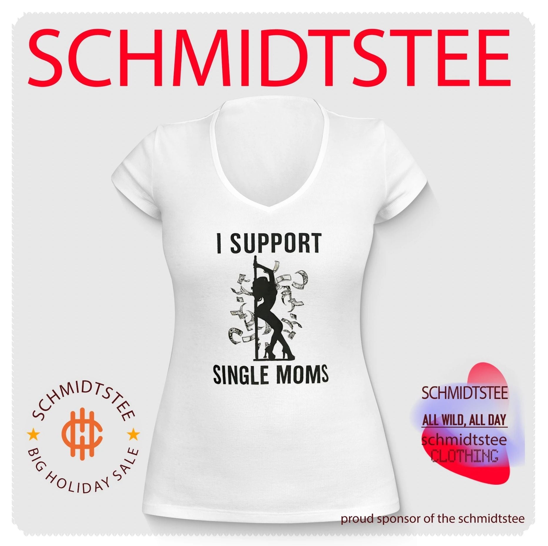 I support single moms shirt