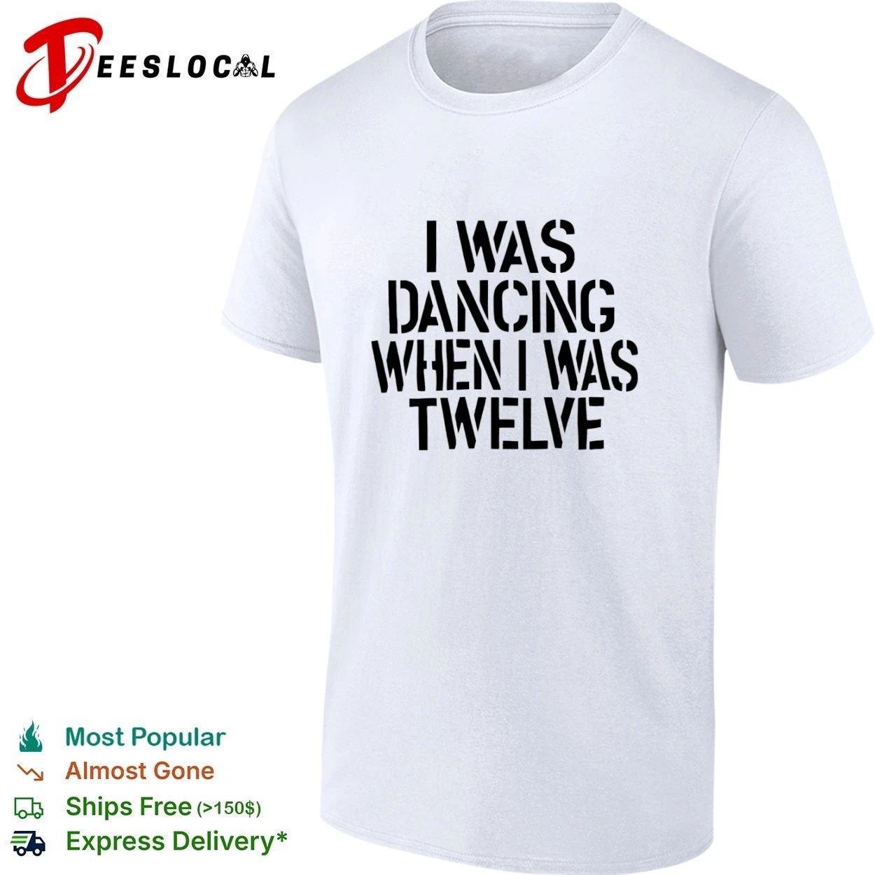 I Was Dancing When I Was Twelve youth T-shirt