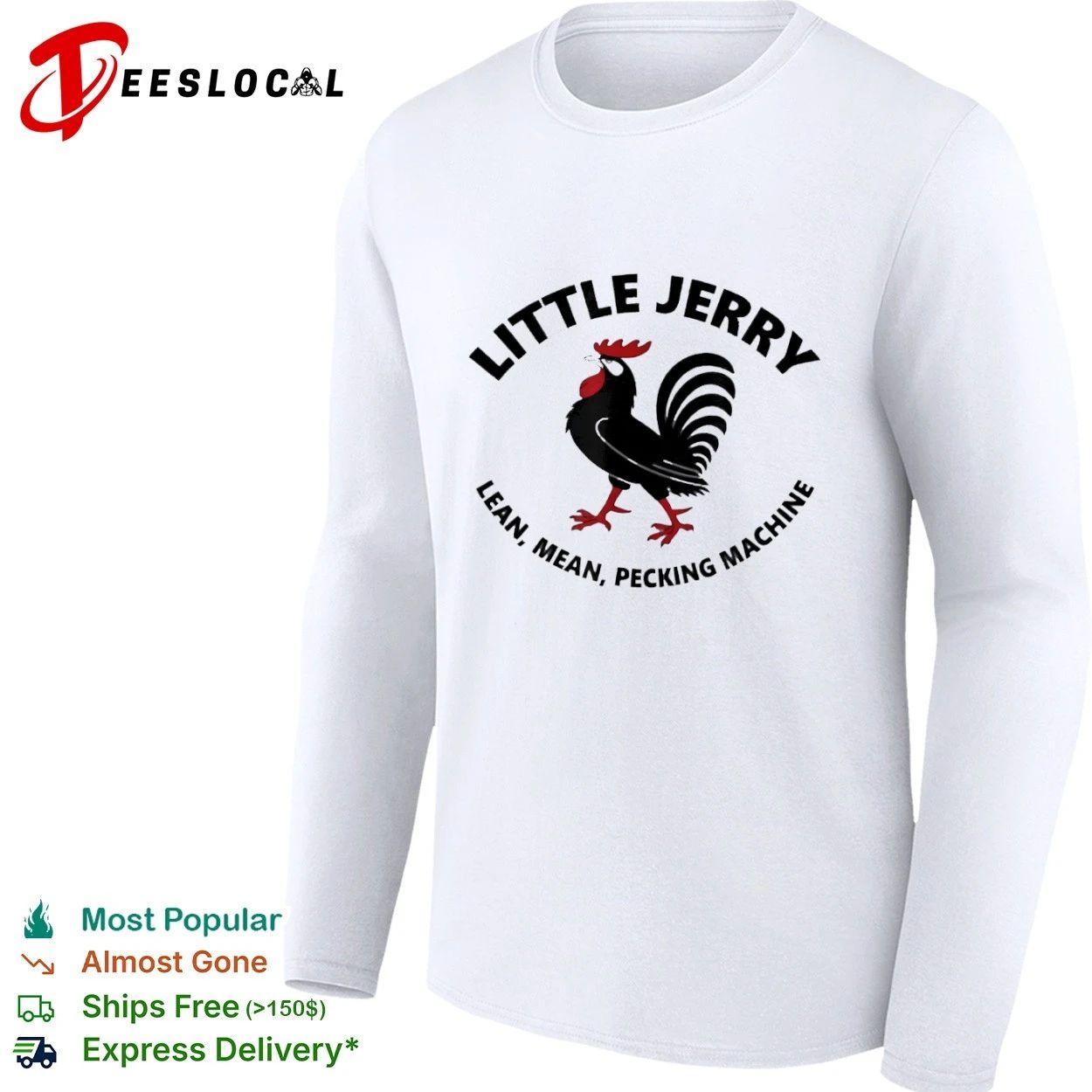Little Jerry Lean Mean Pecking Machine T-shirt