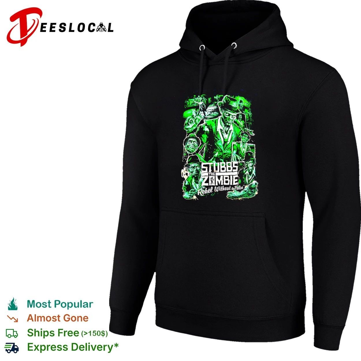 Stubbs the Zombie in Rebel Without a Pulse T-shirt