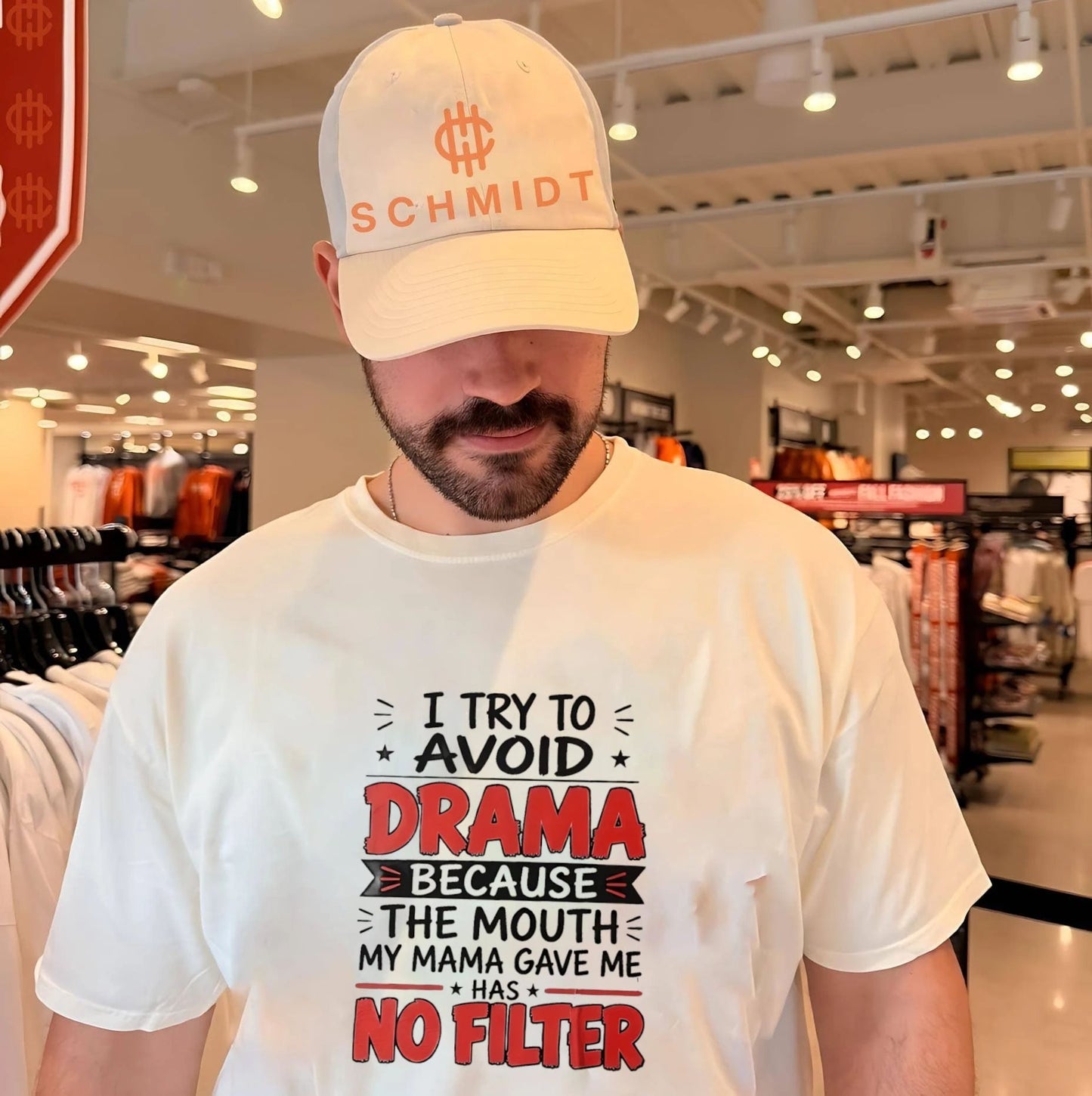 I try to avoid drama because the mouth my mama gave me has no filter shirt