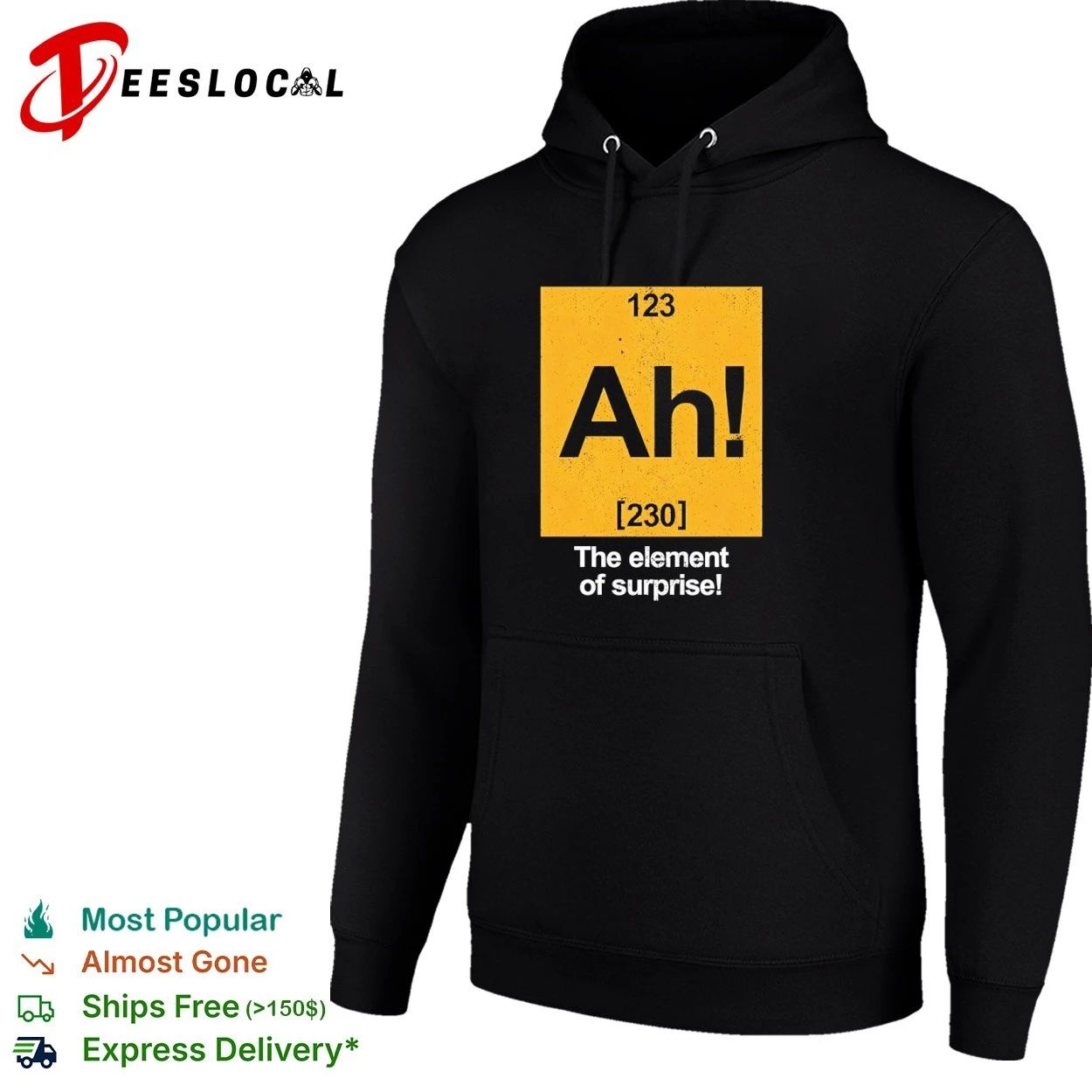 Ah! The Element of Surprise science chemistry T-shirt