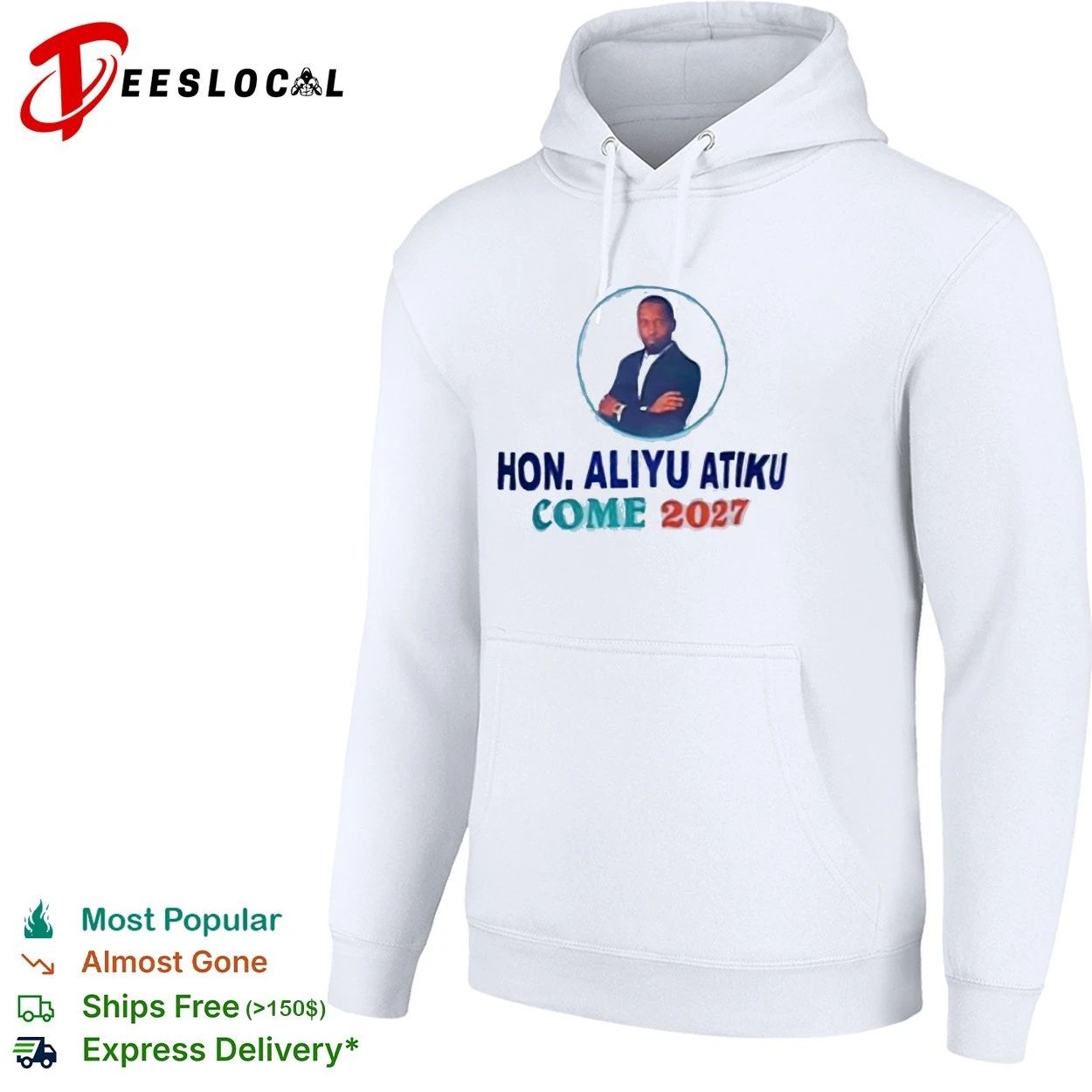 Hon Aliyu Atiku Come 2027 Political Campaign T-shirt