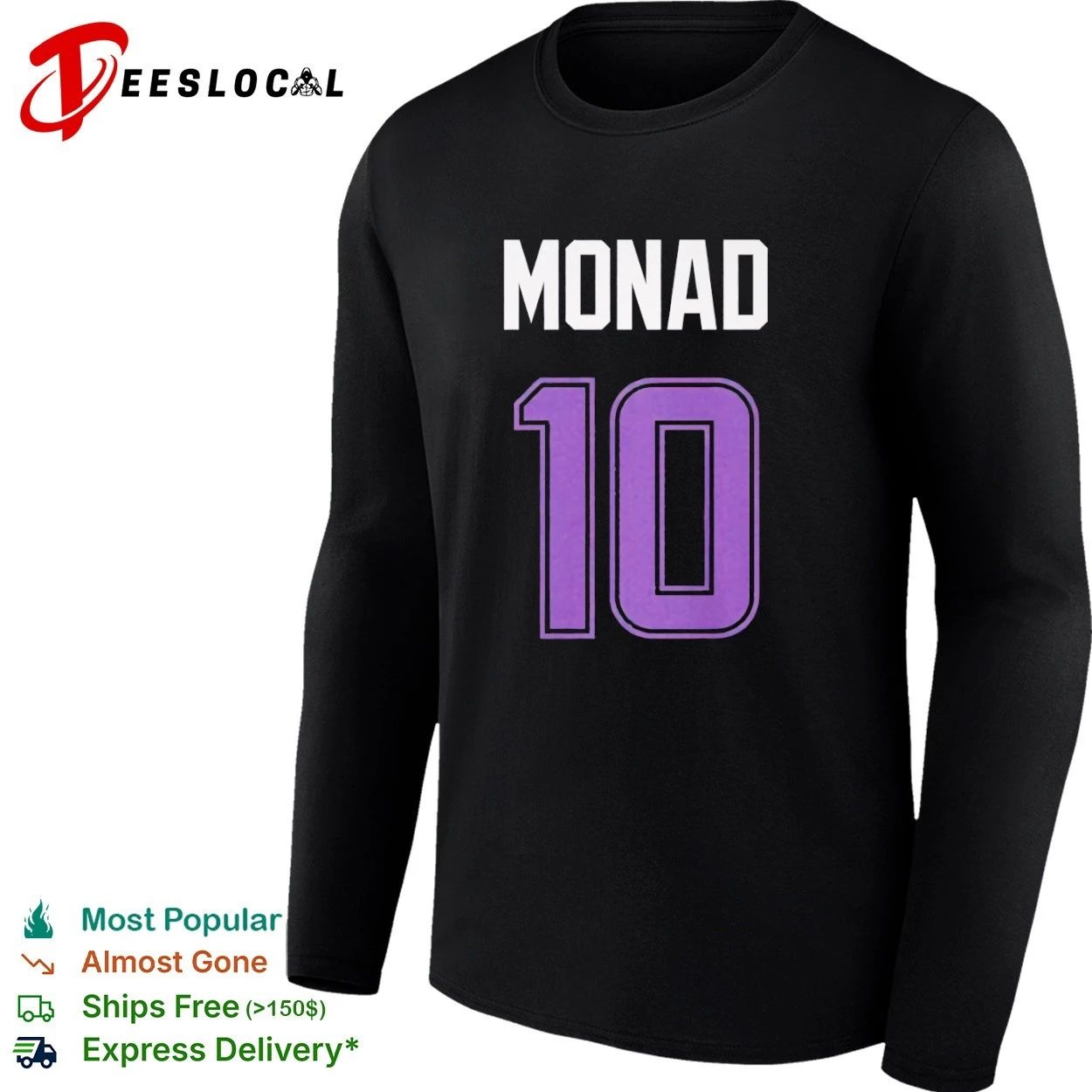 Monad 10 Jersey Style T-shirt