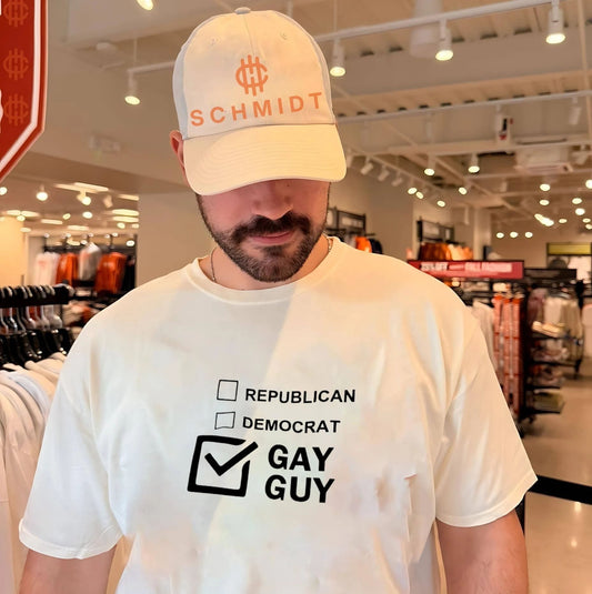 Republican Democrat Gay Guy Checkbox LGBTQ shirt