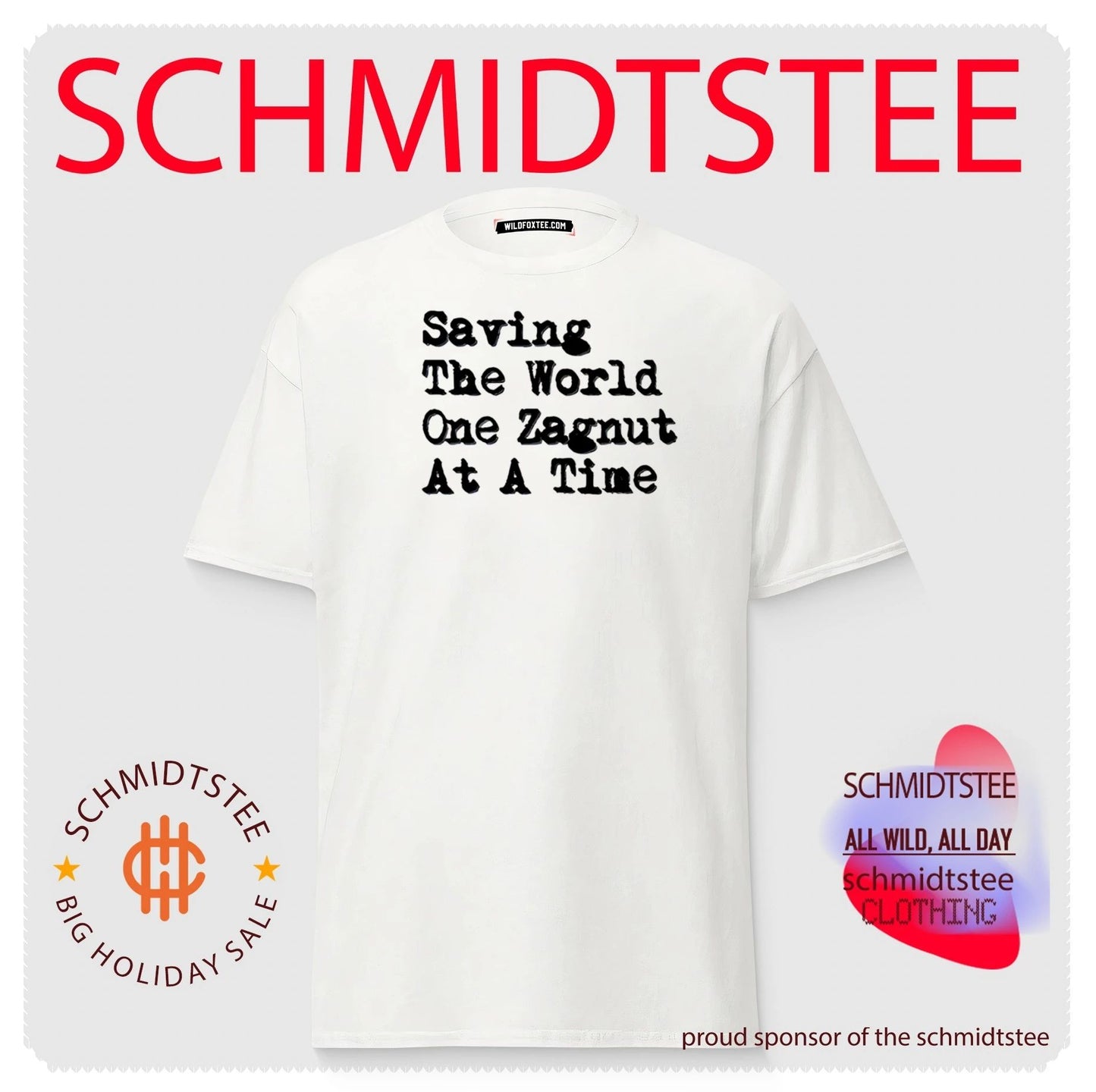 Saving the World One Zagnut at a Time candy lover shirt