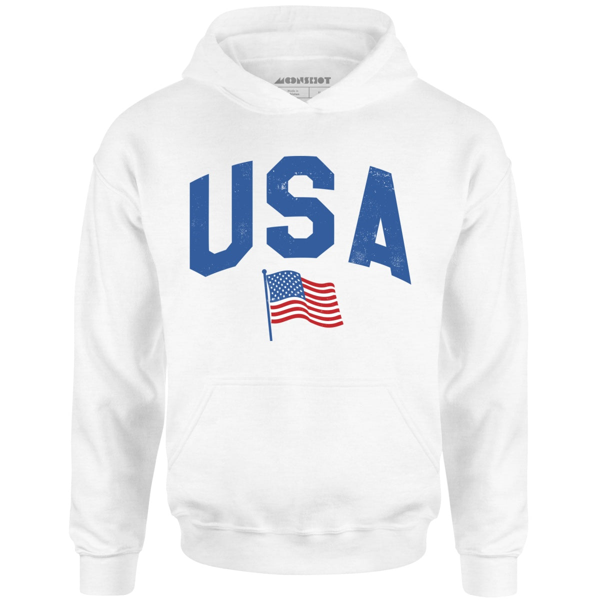 USA Flag - Unisex Hoodie