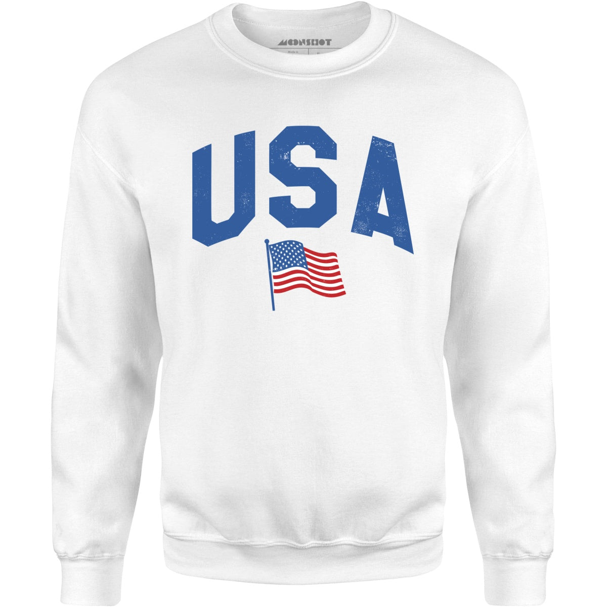 USA Flag - Unisex Sweatshirt