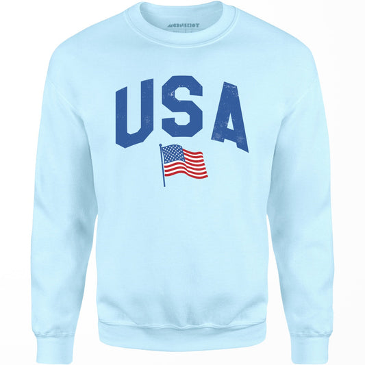USA Flag - Unisex Sweatshirt