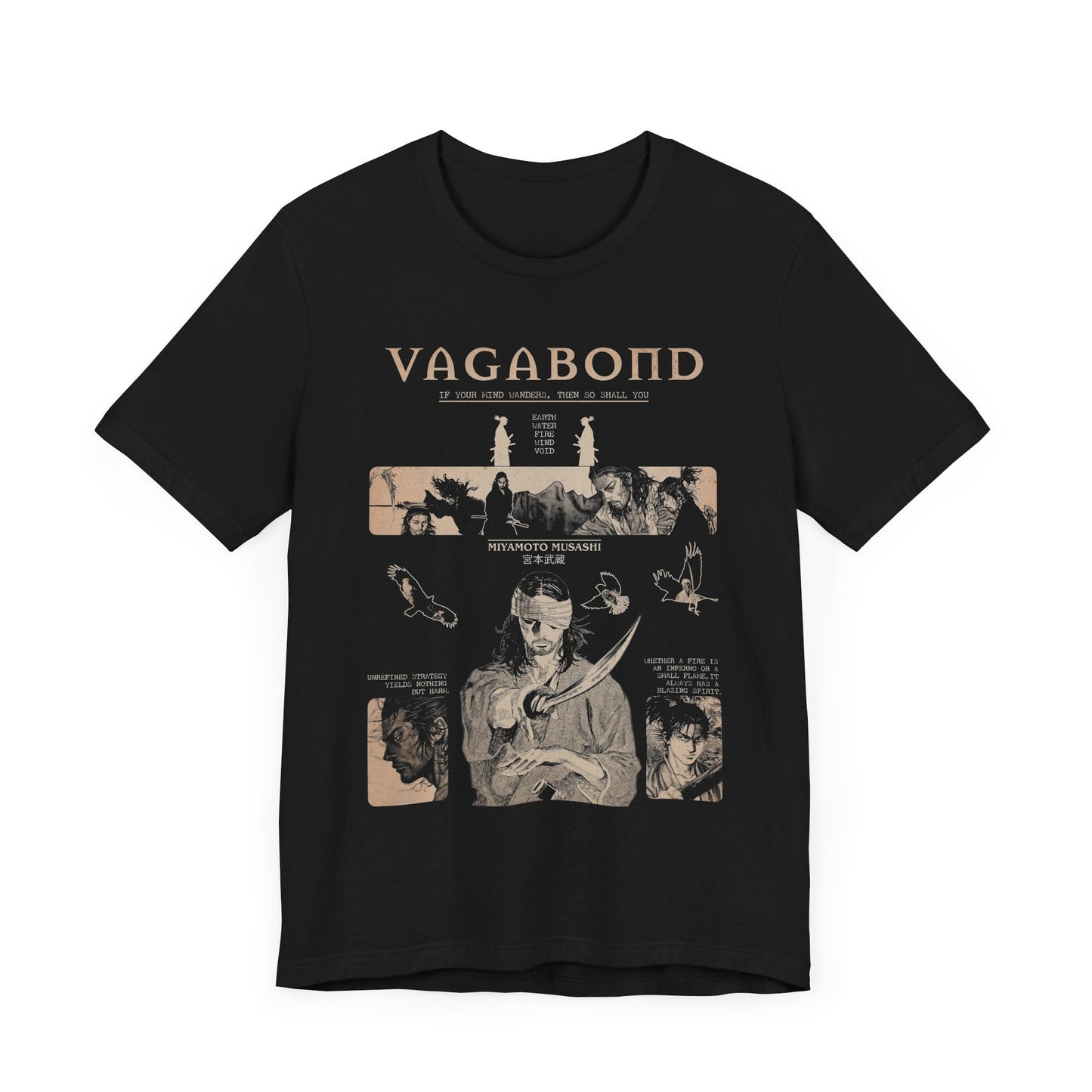 Vintage Vagabond Manga Graphic Tee.