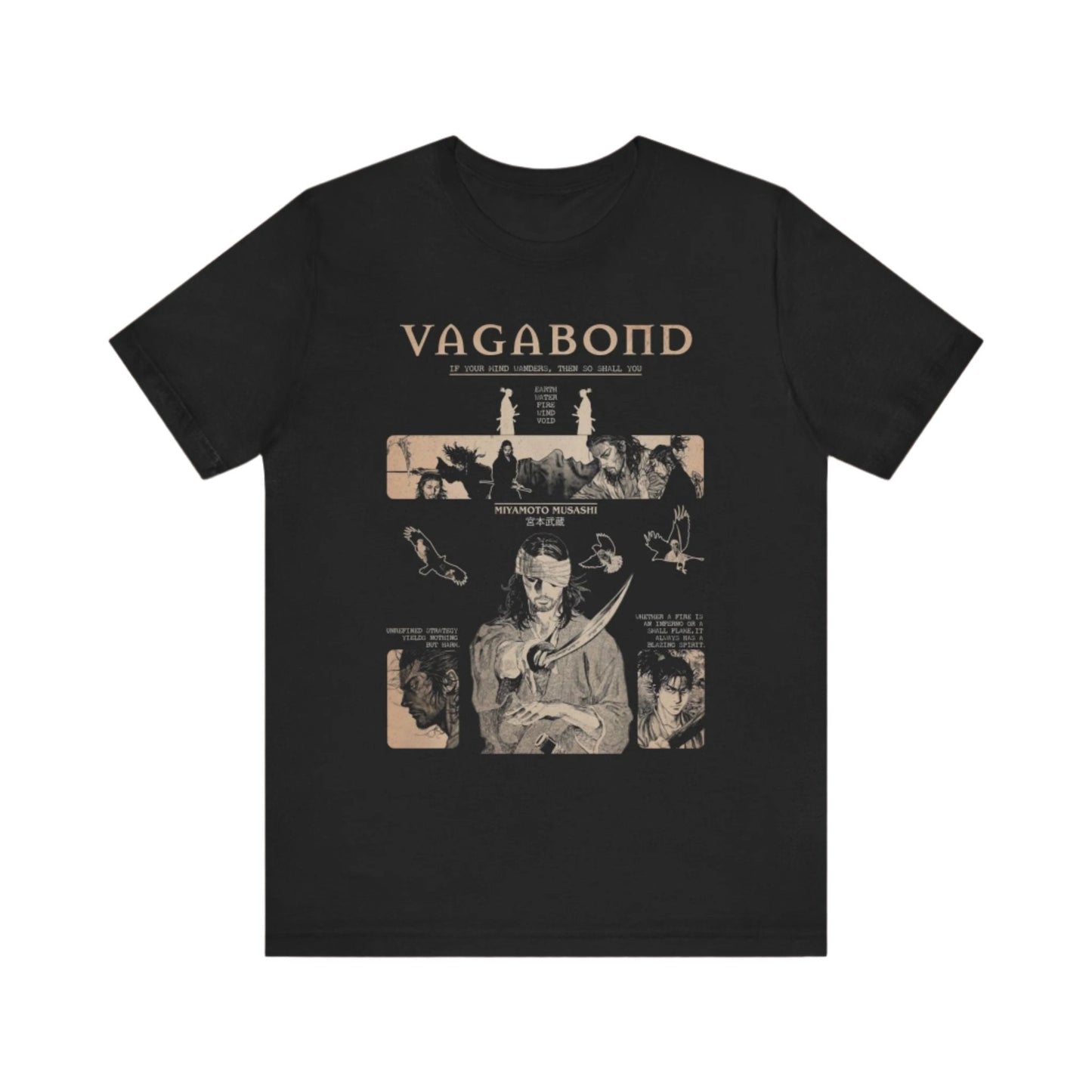 Vintage Vagabond Manga Graphic Tee.