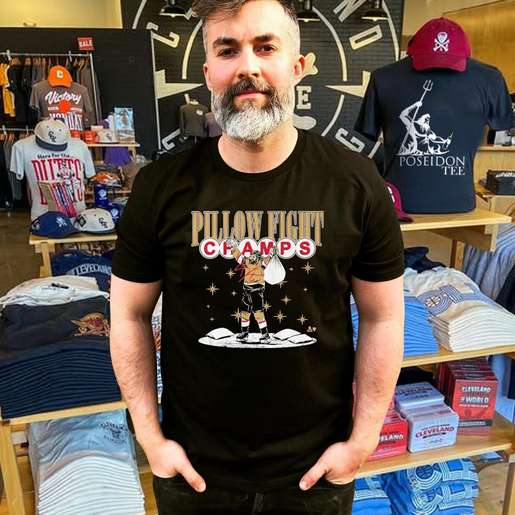 Vegas Hockey Pillow Fight Champs T-shirt