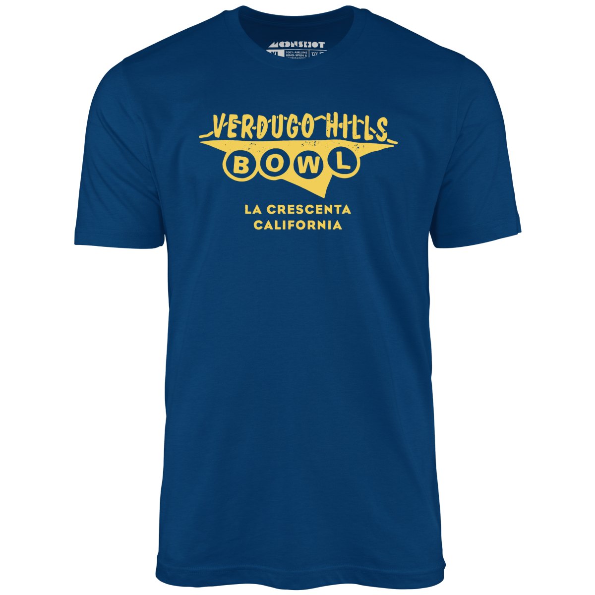 Verdugo Hills - La Crescenta, CA - Vintage Bowling Alley - Unisex T-Shirt