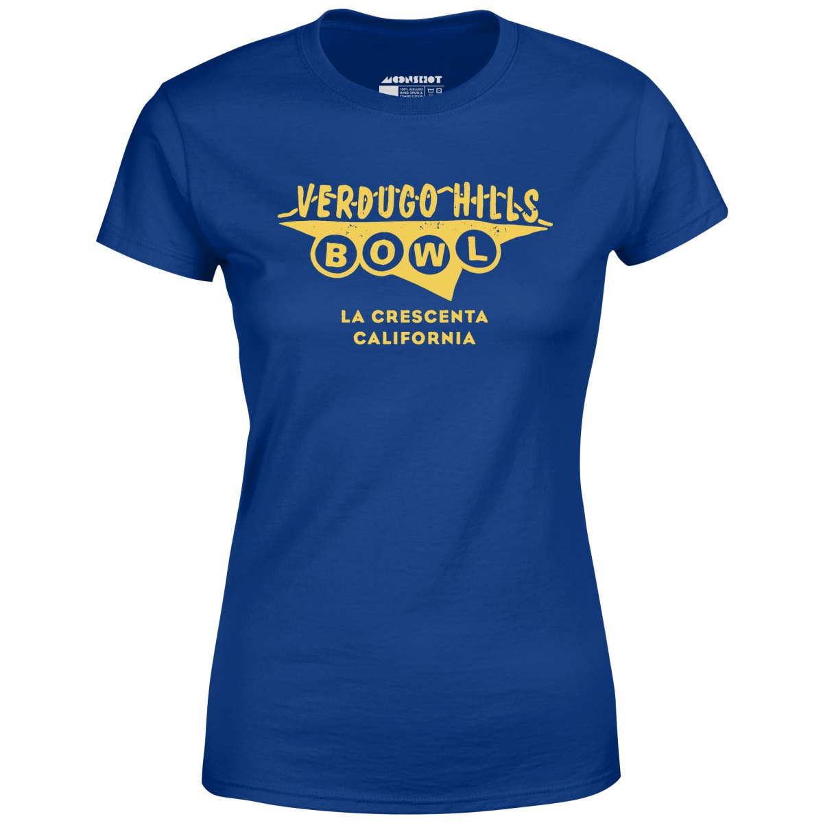 Verdugo Hills - La Crescenta, CA - Vintage Bowling Alley - Women's T-Shirt