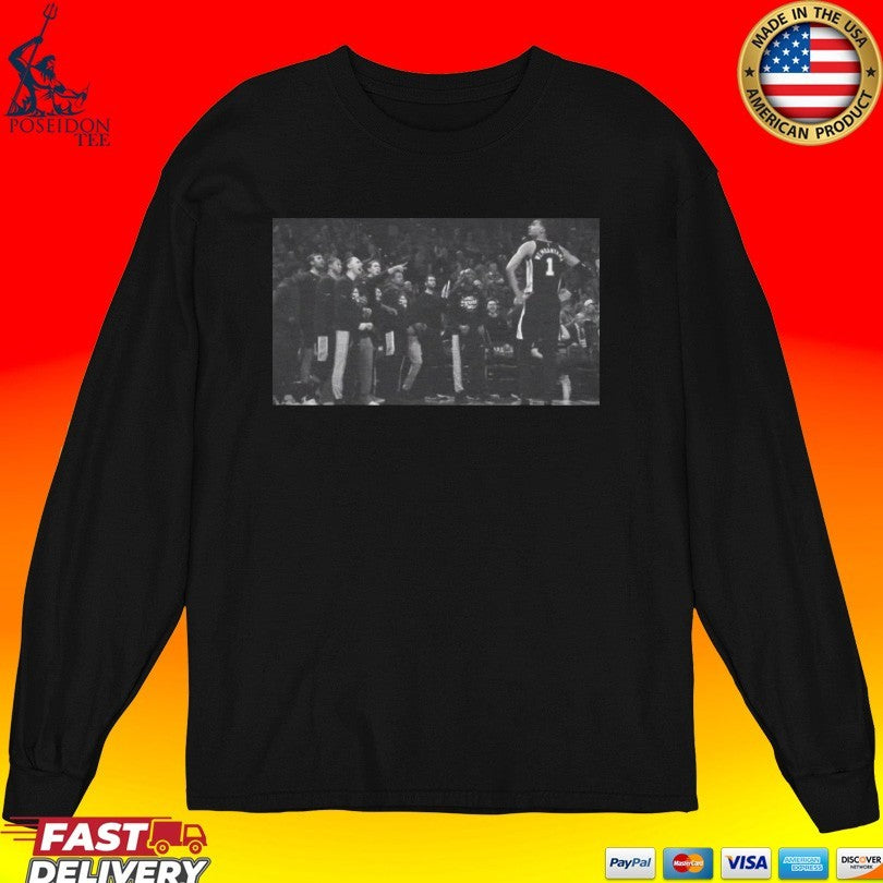 Victor Wembanyama San Antonio Spurs Bench Reaction Game 1 T-shirt