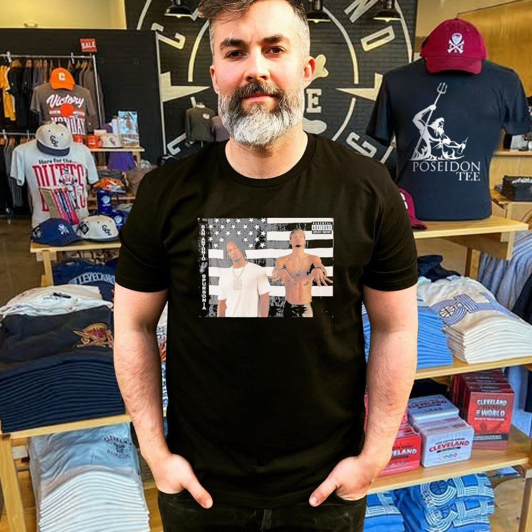 Victor Wemby And Jordan Clarkson Spursonia T-shirt
