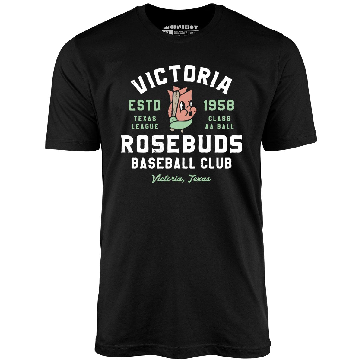 Victoria Rosebuds - Texas - Vintage Defunct Baseball Teams - Unisex T-Shirt