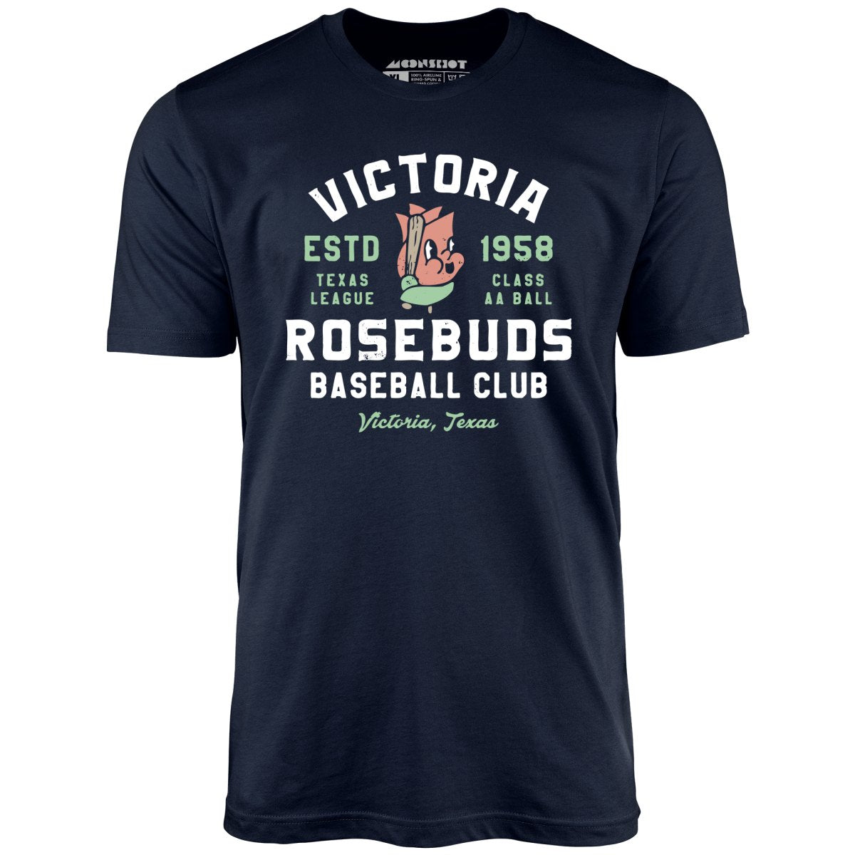 Victoria Rosebuds - Texas - Vintage Defunct Baseball Teams - Unisex T-Shirt