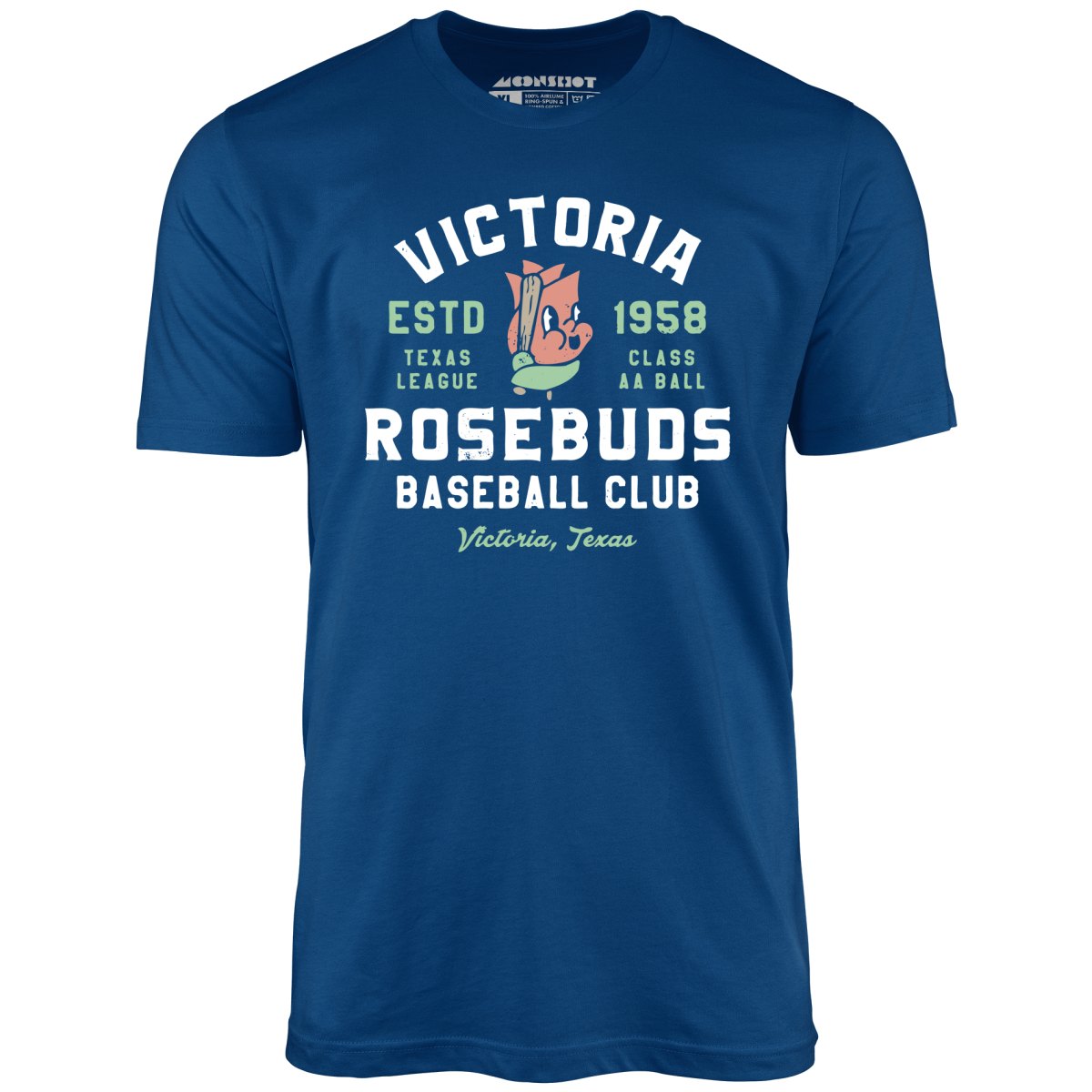 Victoria Rosebuds - Texas - Vintage Defunct Baseball Teams - Unisex T-Shirt