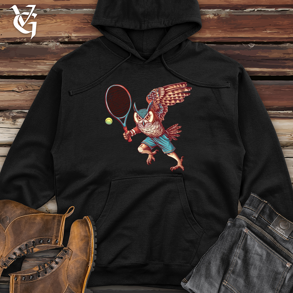 Owl Tennis Champion Midweight Hooded Sweatshirt