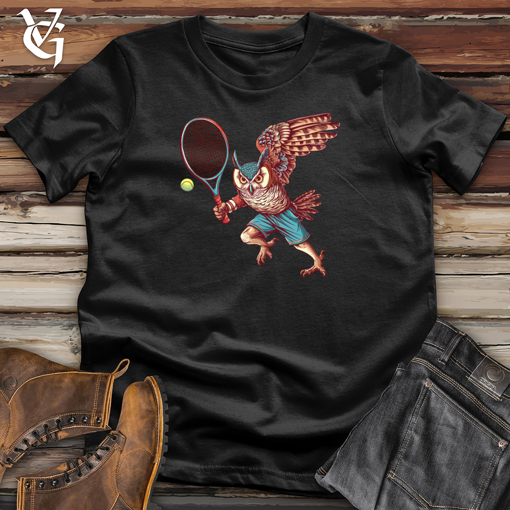 Owl Tennis Champion Softstyle Tee