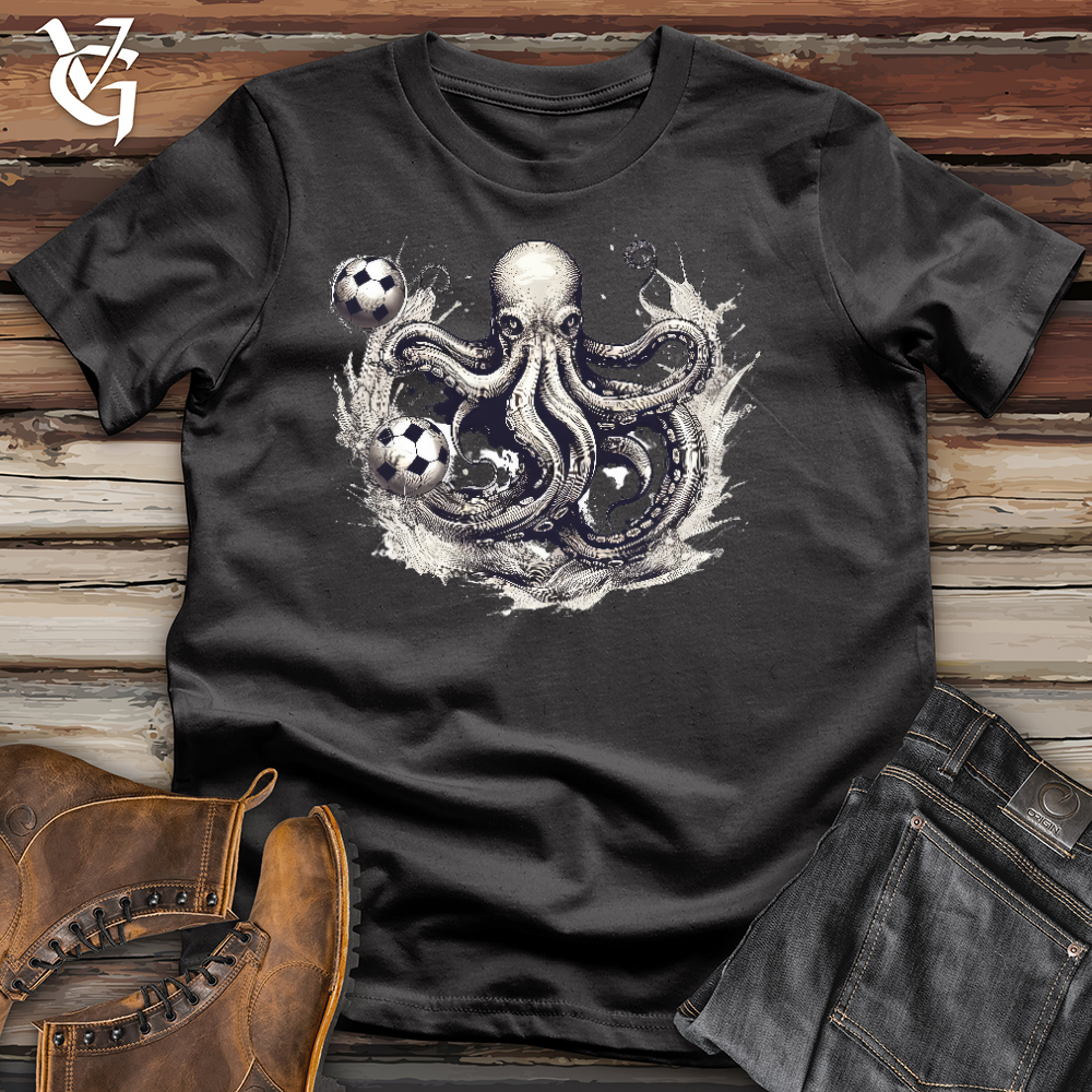 Octopus Soccer Star Cotton Tee