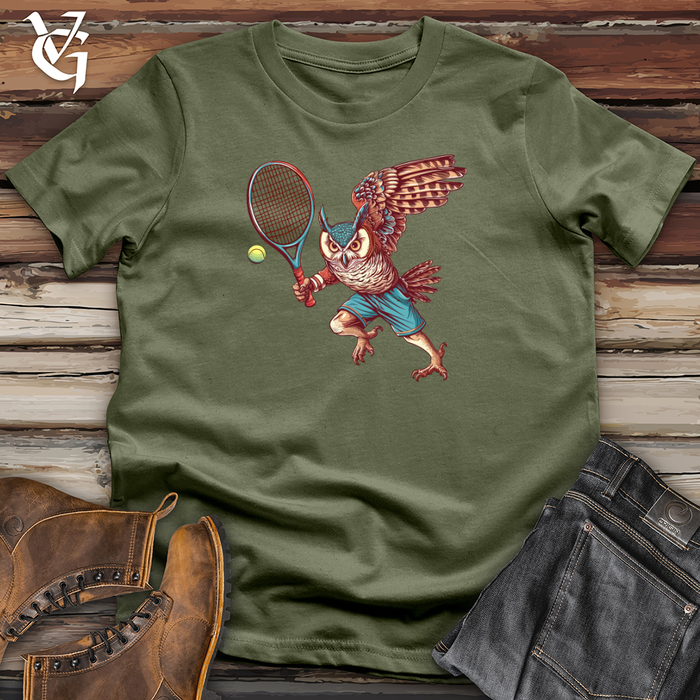 Owl Tennis Champion Softstyle Tee