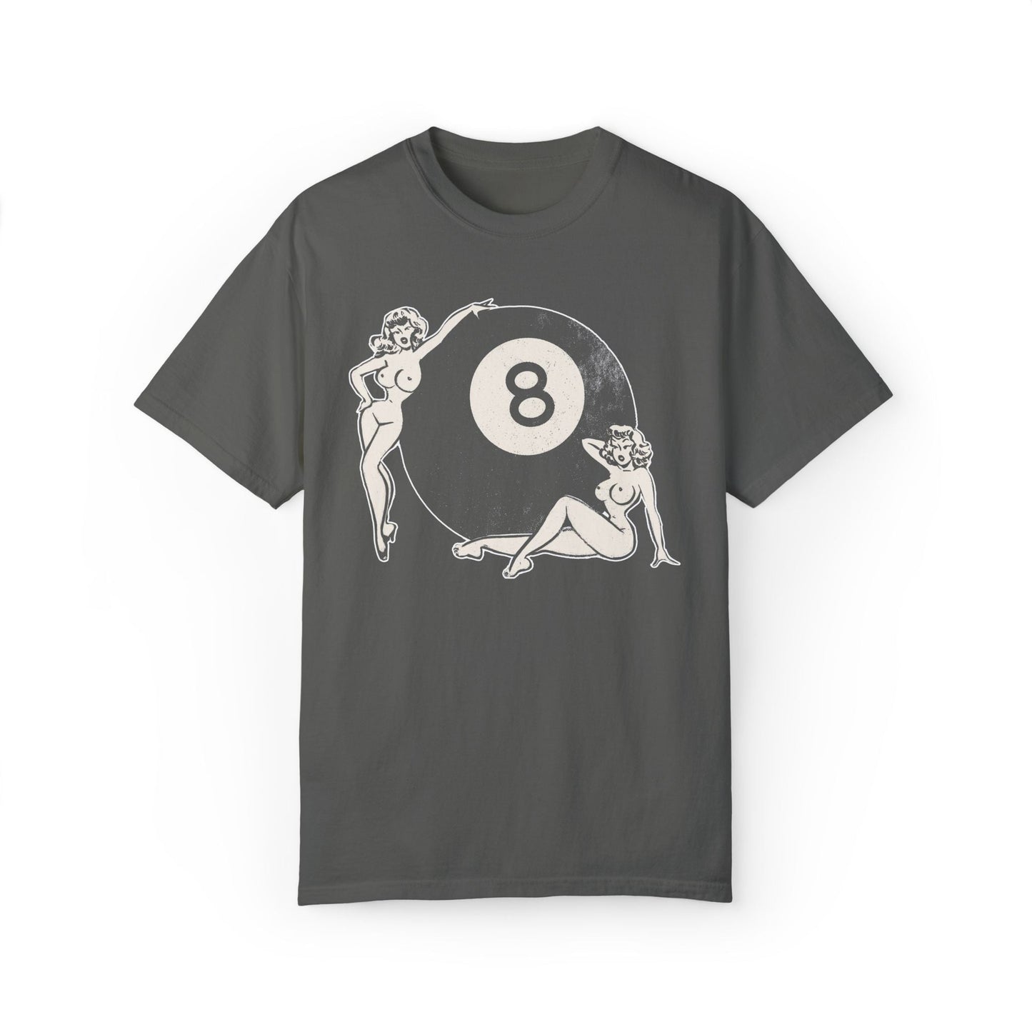 Vintage 8 Ball 50's 60's Style Graphic Unisex T-Shirt