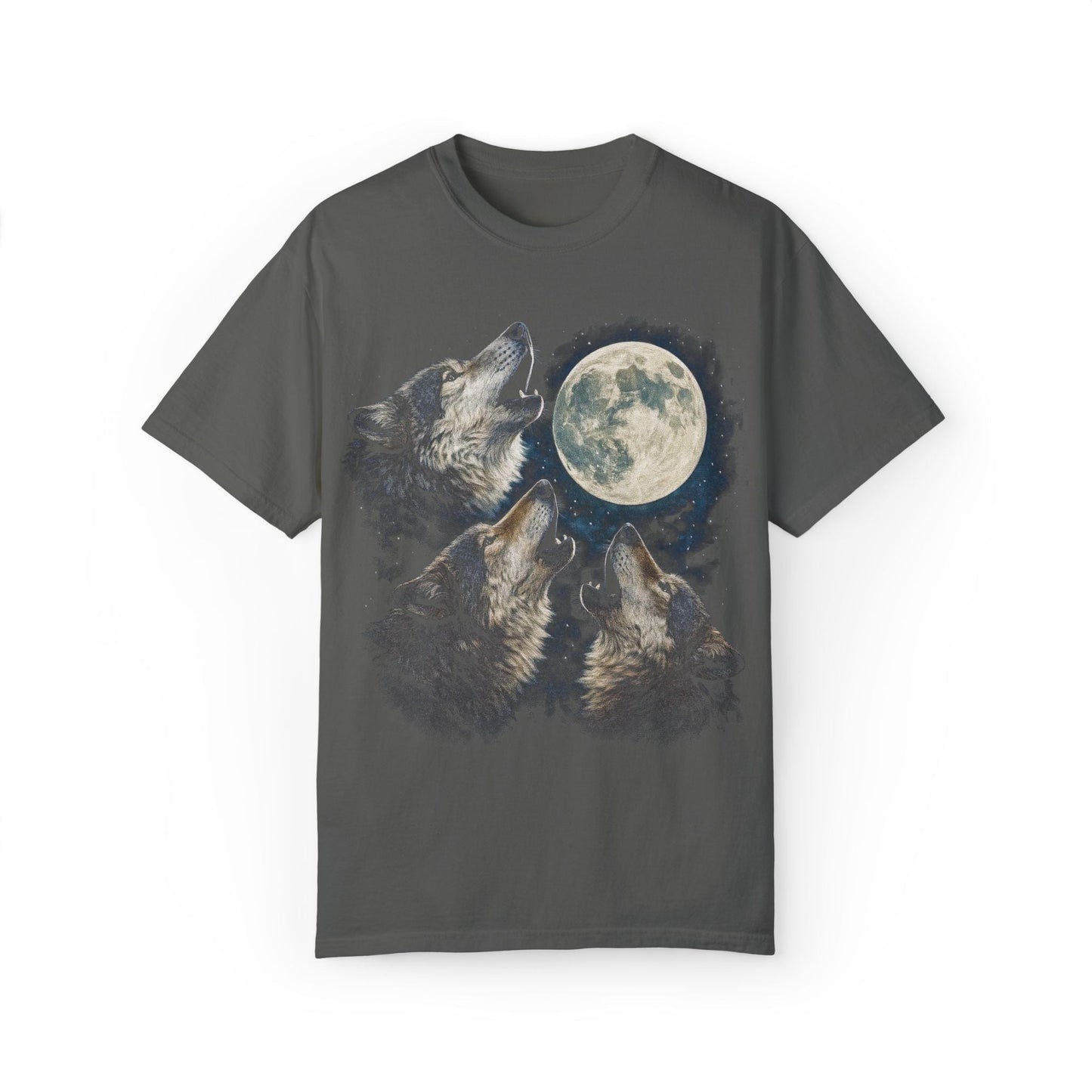 Vintage 90's Howling Wolves Graphic T-Shirt