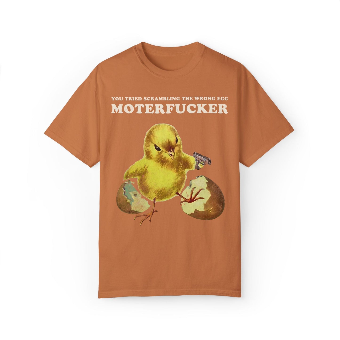 Vintage Angry Chick Funny Graphic Tee