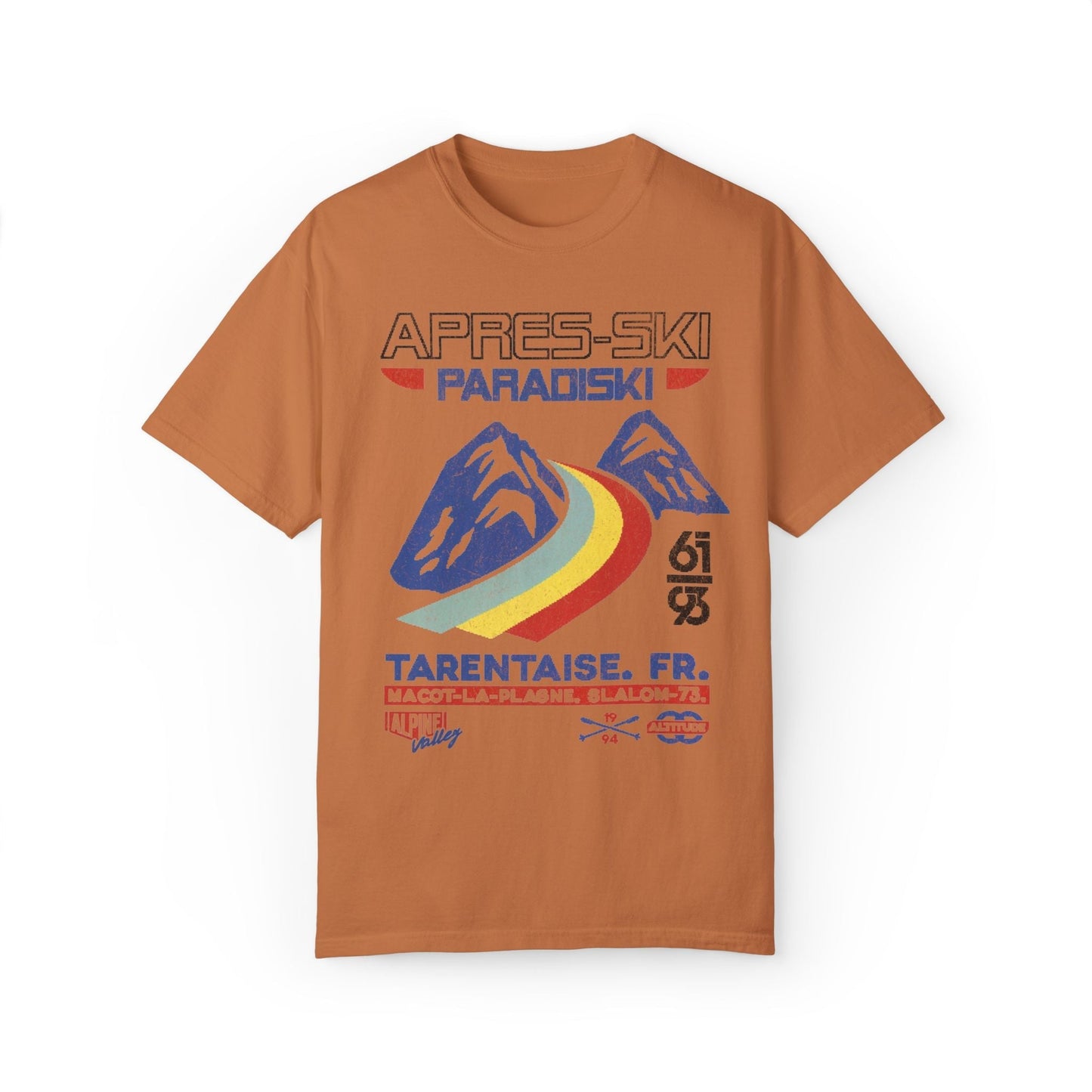 Vintage Apres-Ski Retro Graphic T-shirt