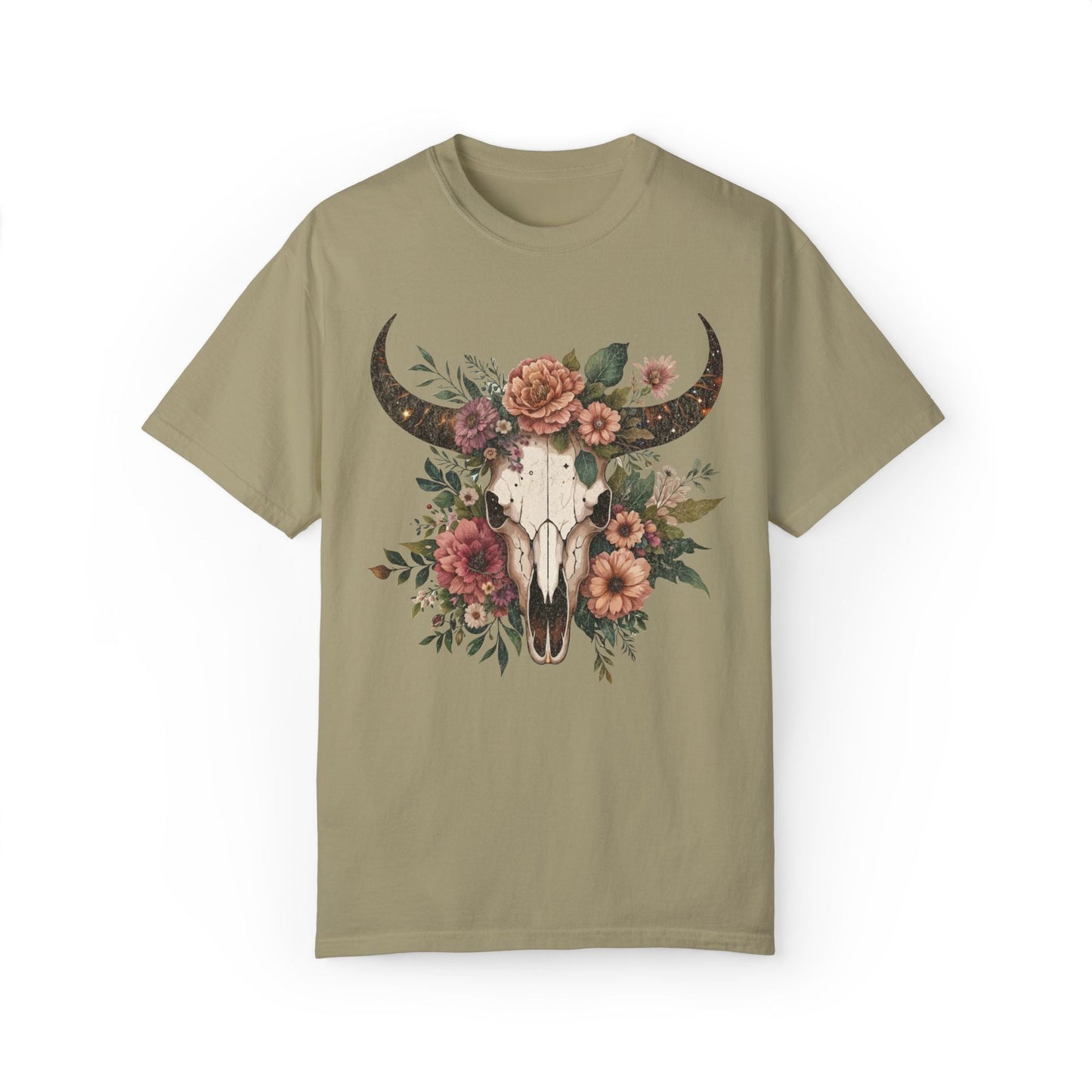 Vintage Cow Skull Western T-Shirt
