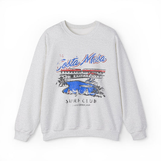 Vintage Costa Mesa Surf Club Retro Sweatshirt