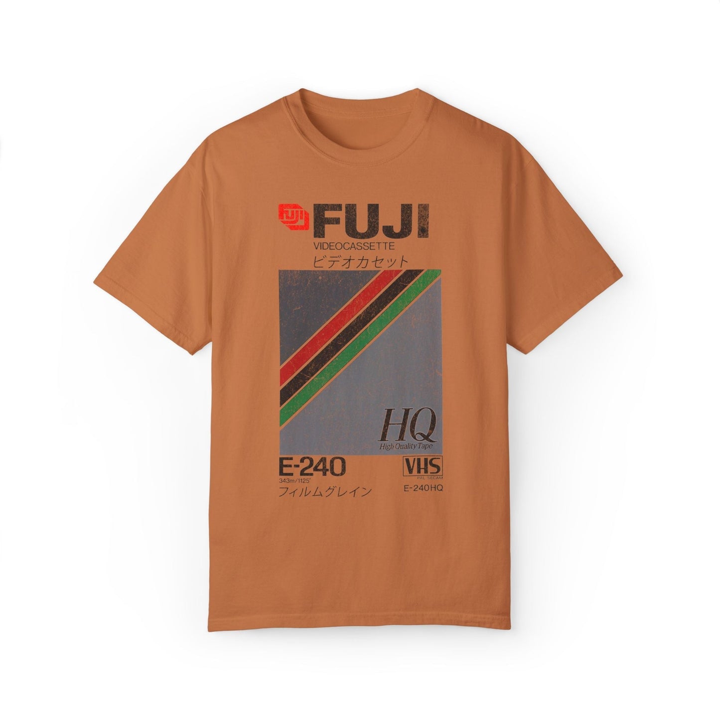 Vintage Fuji Film Japanese VHS Tape Retro T-shirt