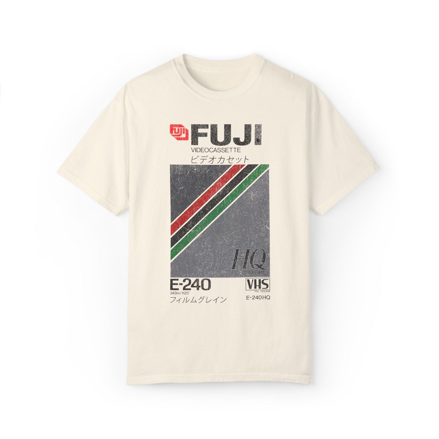 Vintage Fuji Film Japanese VHS Tape Retro T-shirt