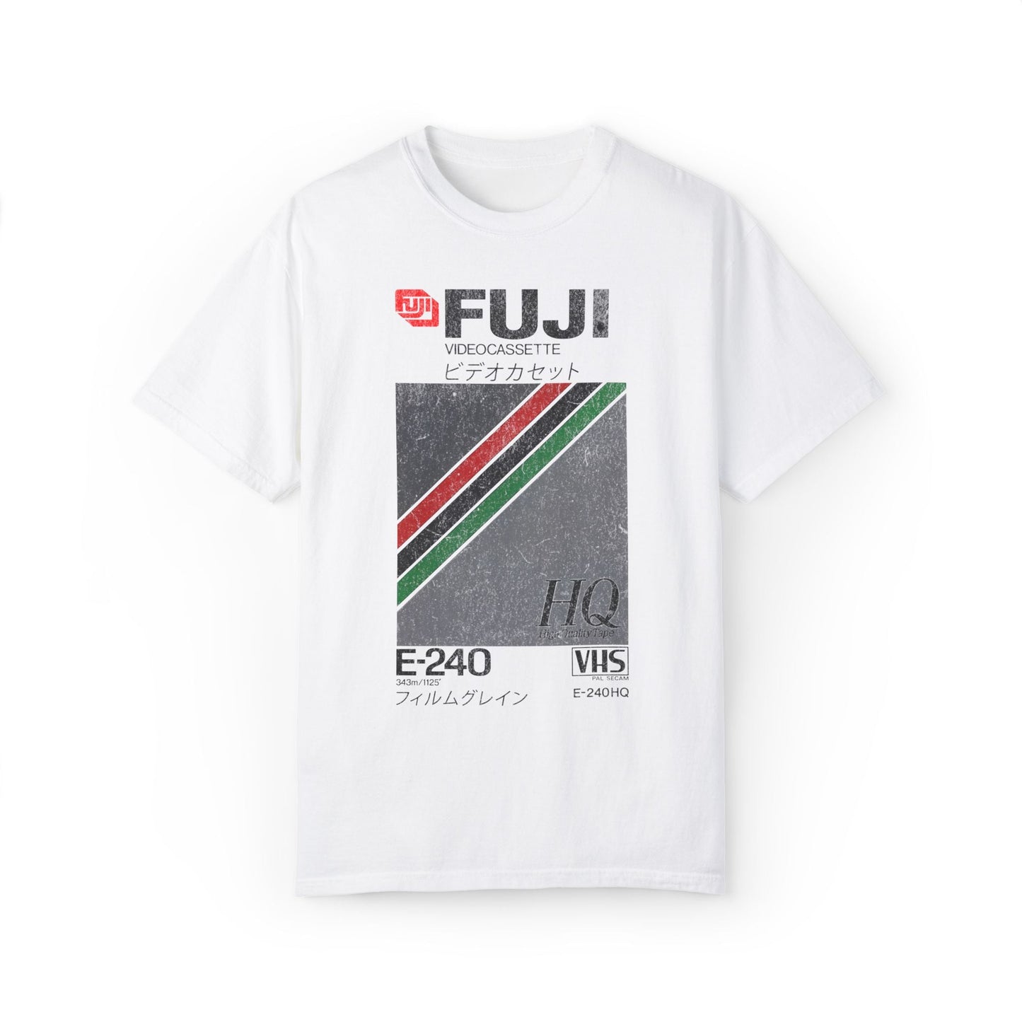 Vintage Fuji Film Japanese VHS Tape Retro T-shirt