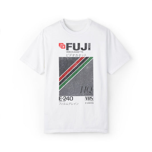 Vintage Fuji Film Japanese VHS Tape Retro T-shirt