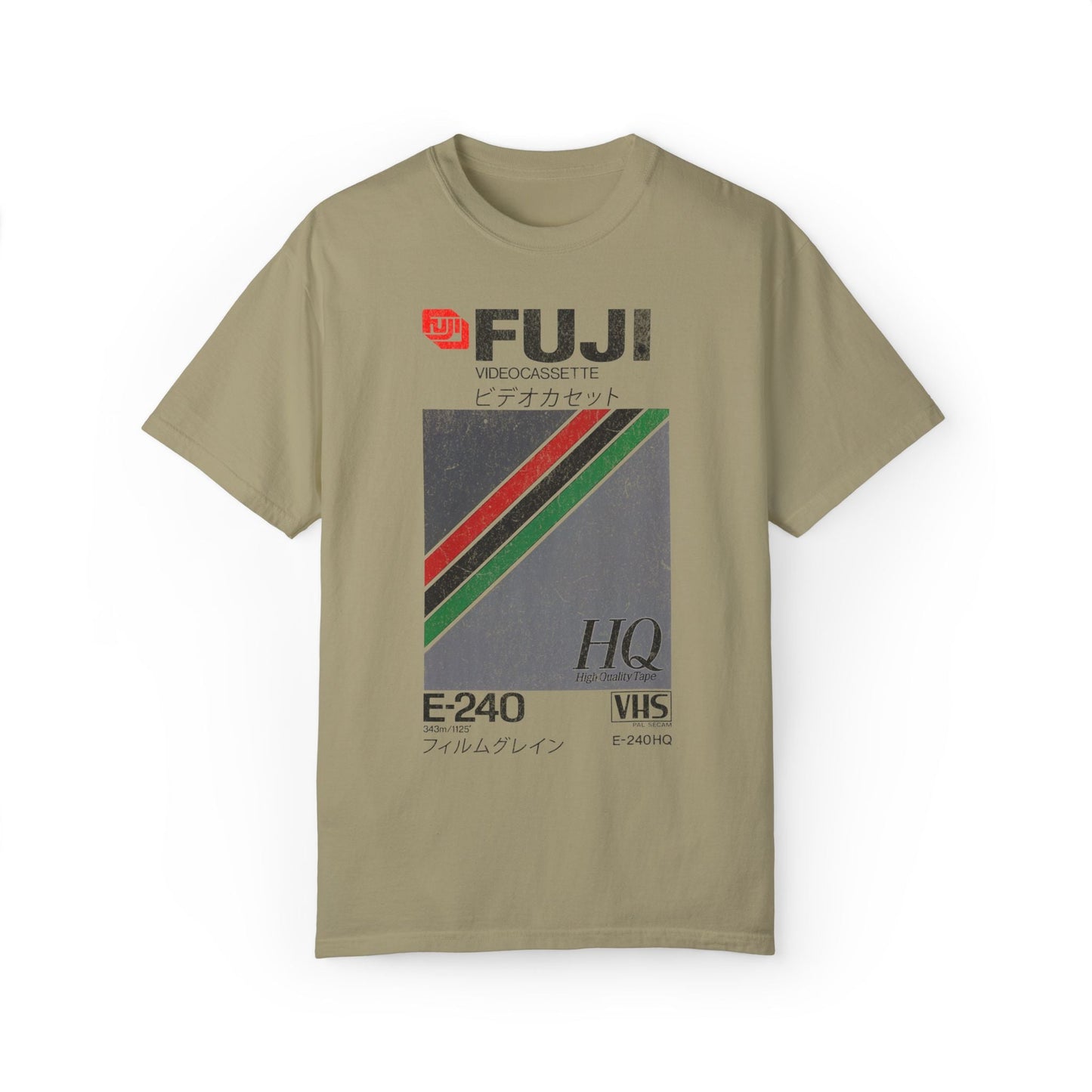 Vintage Fuji Film Japanese VHS Tape Retro T-shirt