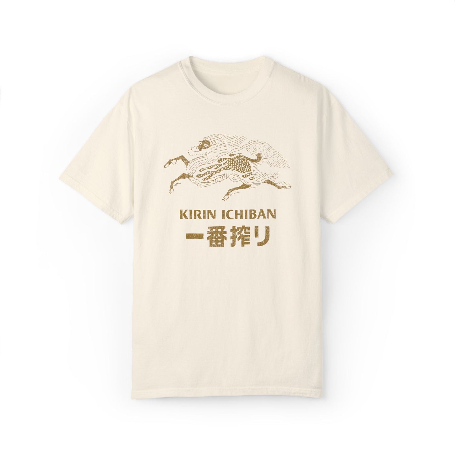 Vintage Kirin Ichiban Retro Graphic T-shirt.