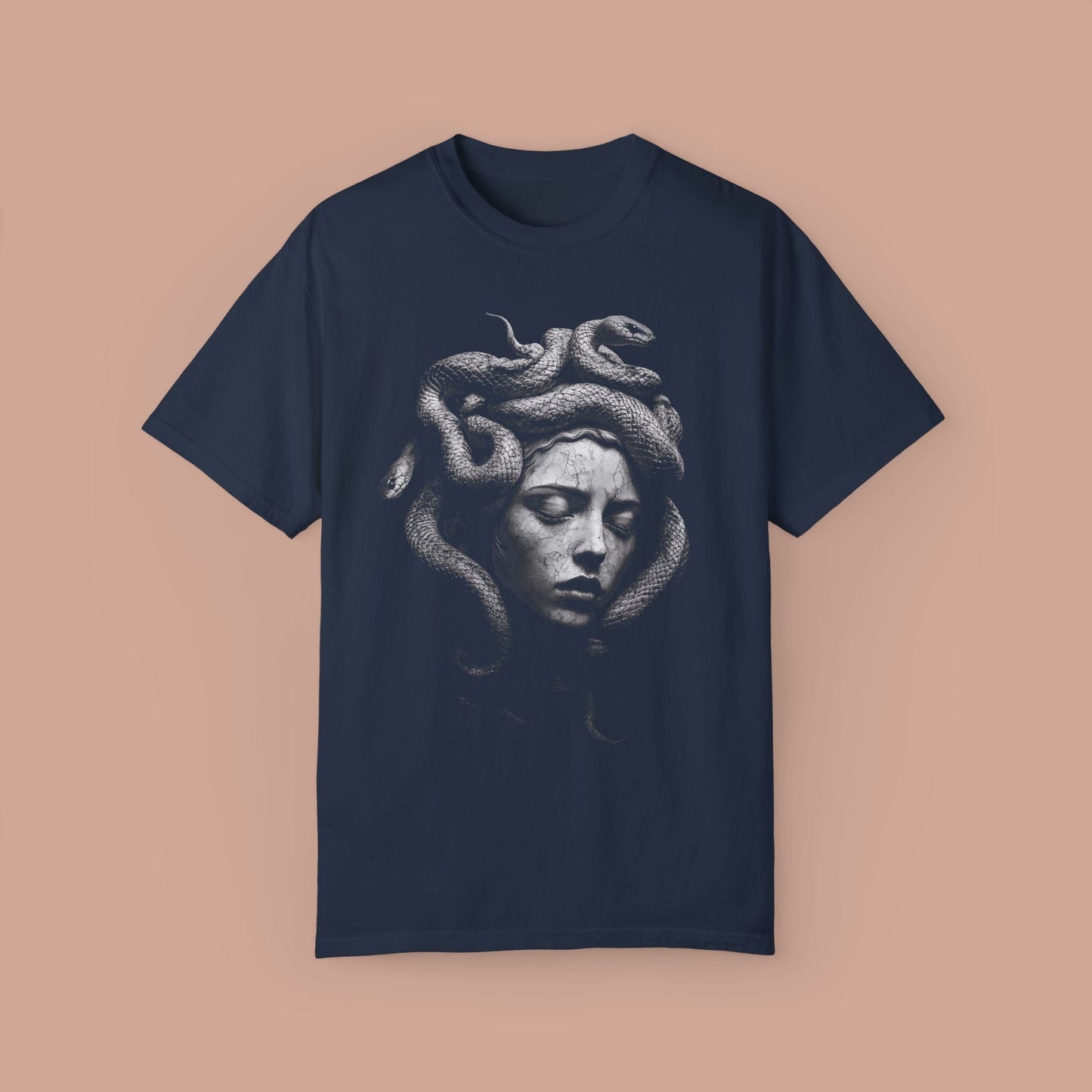 Vintage Medusa Retro Graphic Tee.