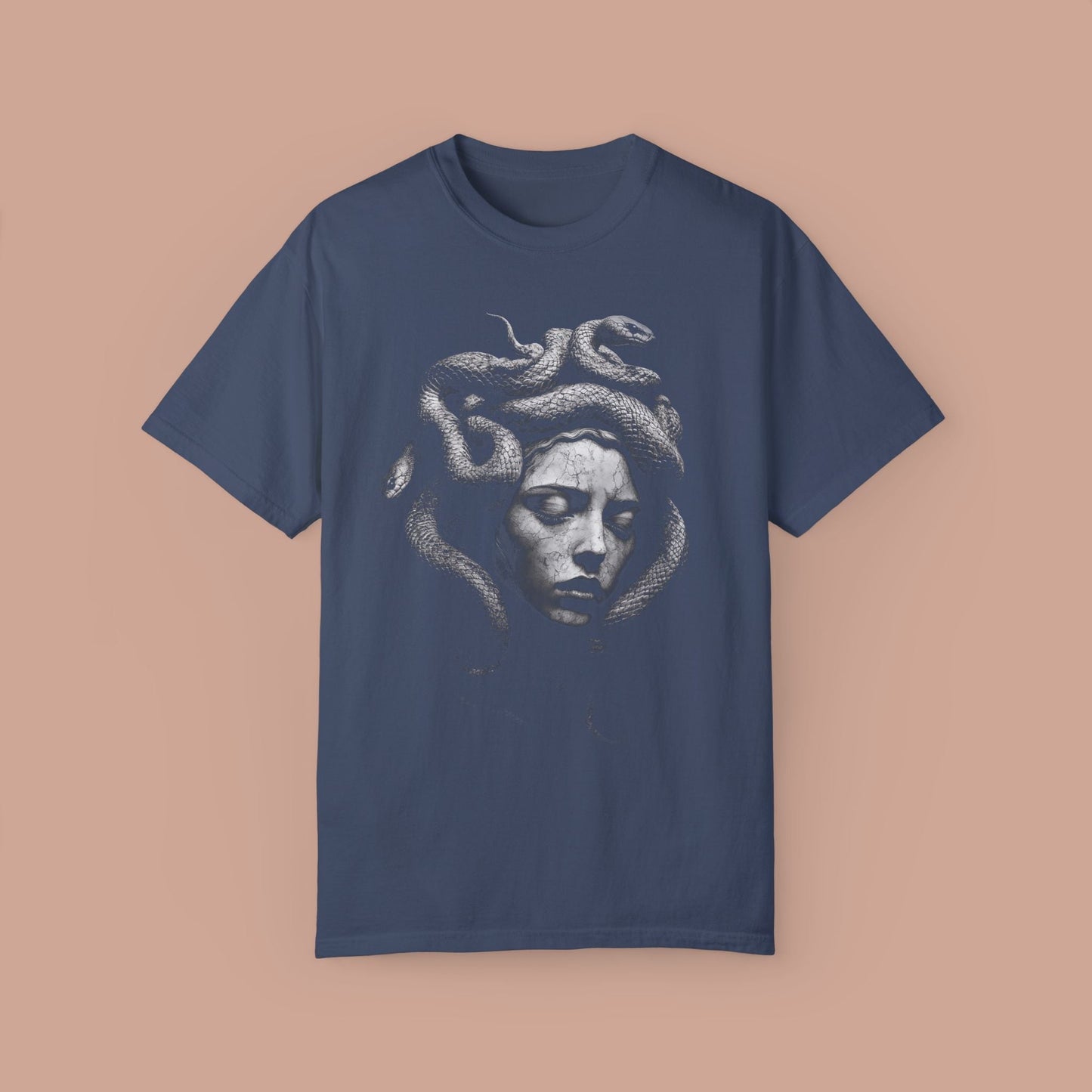 Vintage Medusa Retro Graphic Tee.