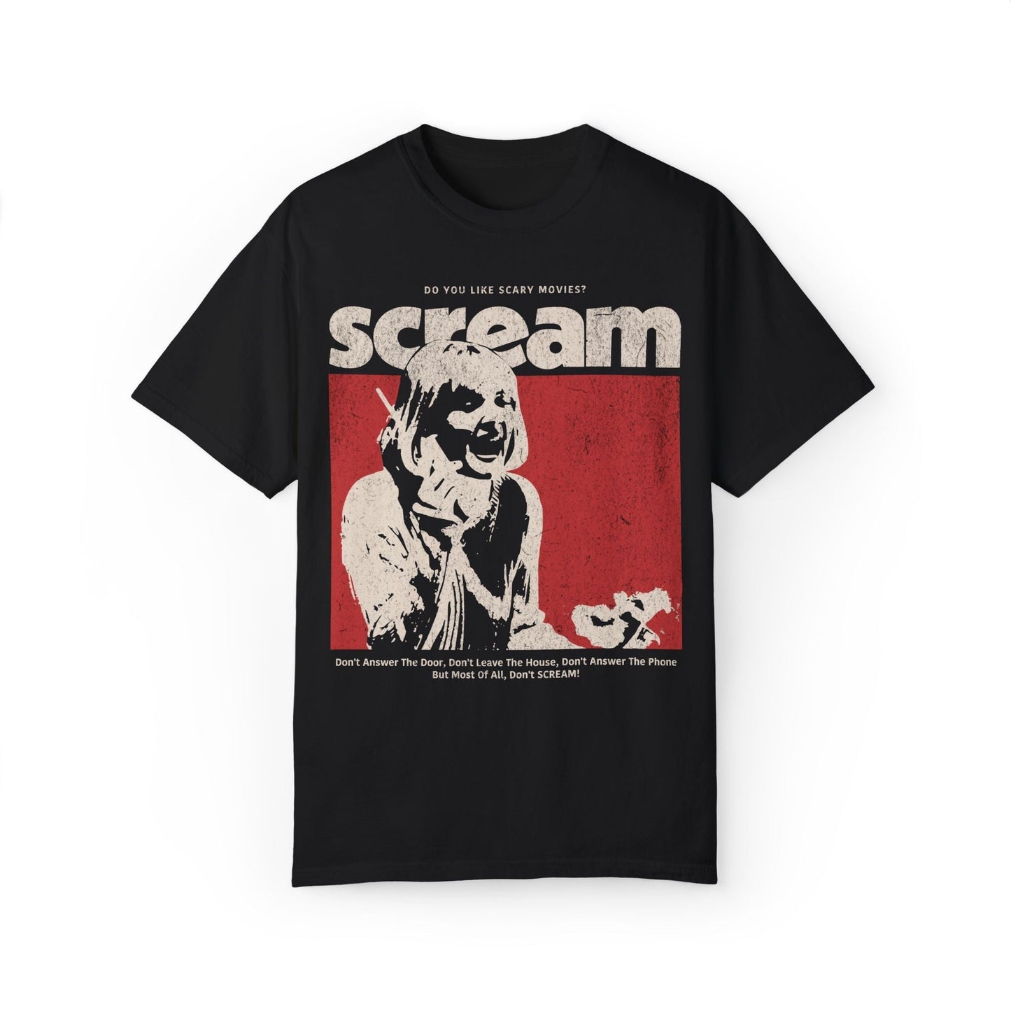 Vintage Scream Retro Graphic Tee