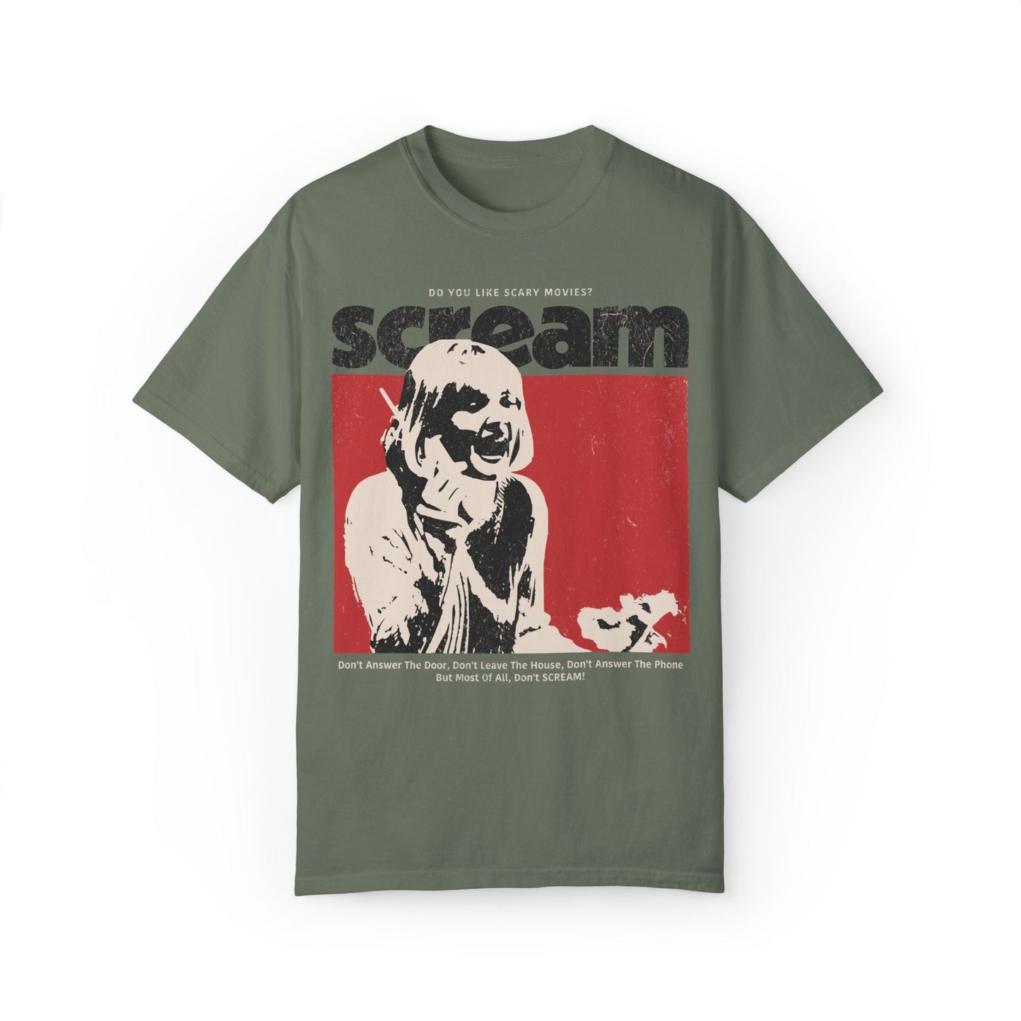 Vintage Scream Retro Graphic Tee