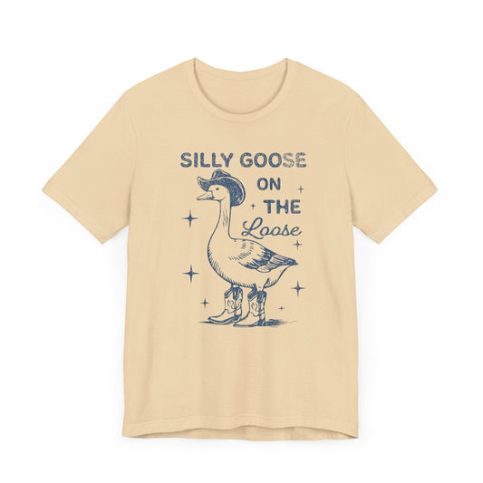 Vintage Silly Goose Shirt / Funny Retro Graphic Tee with 90's Aesthetic
